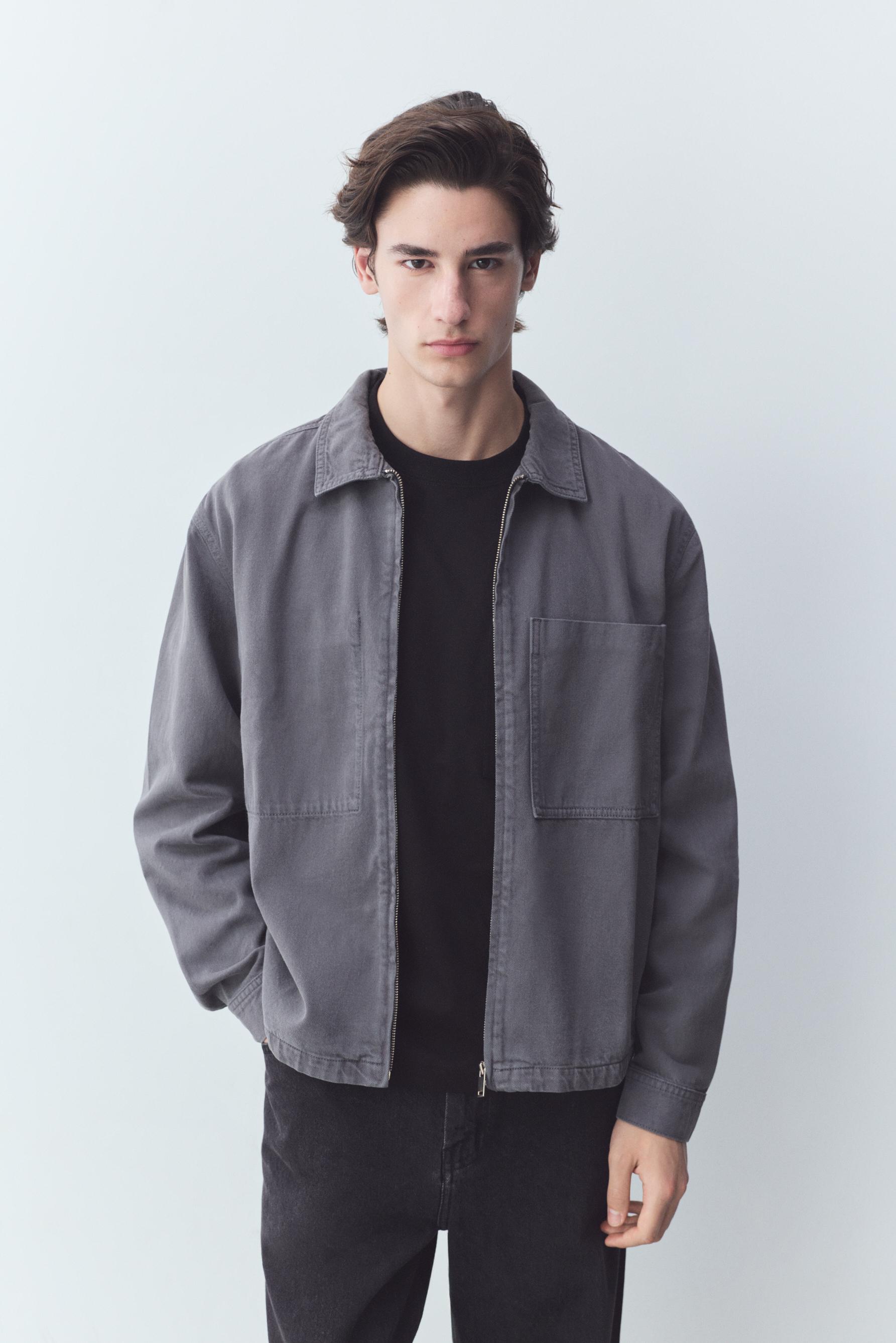 Sobrecamisa vaquera cremallera
