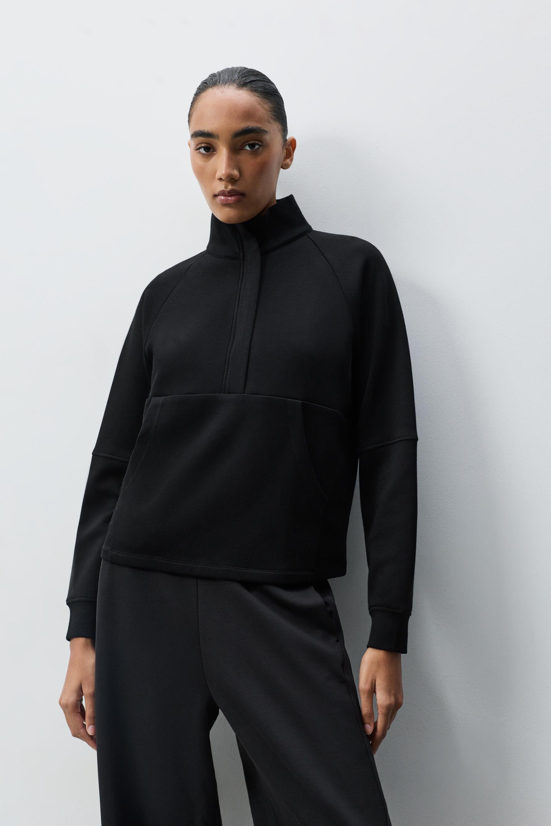 Sudadera felpa fluida