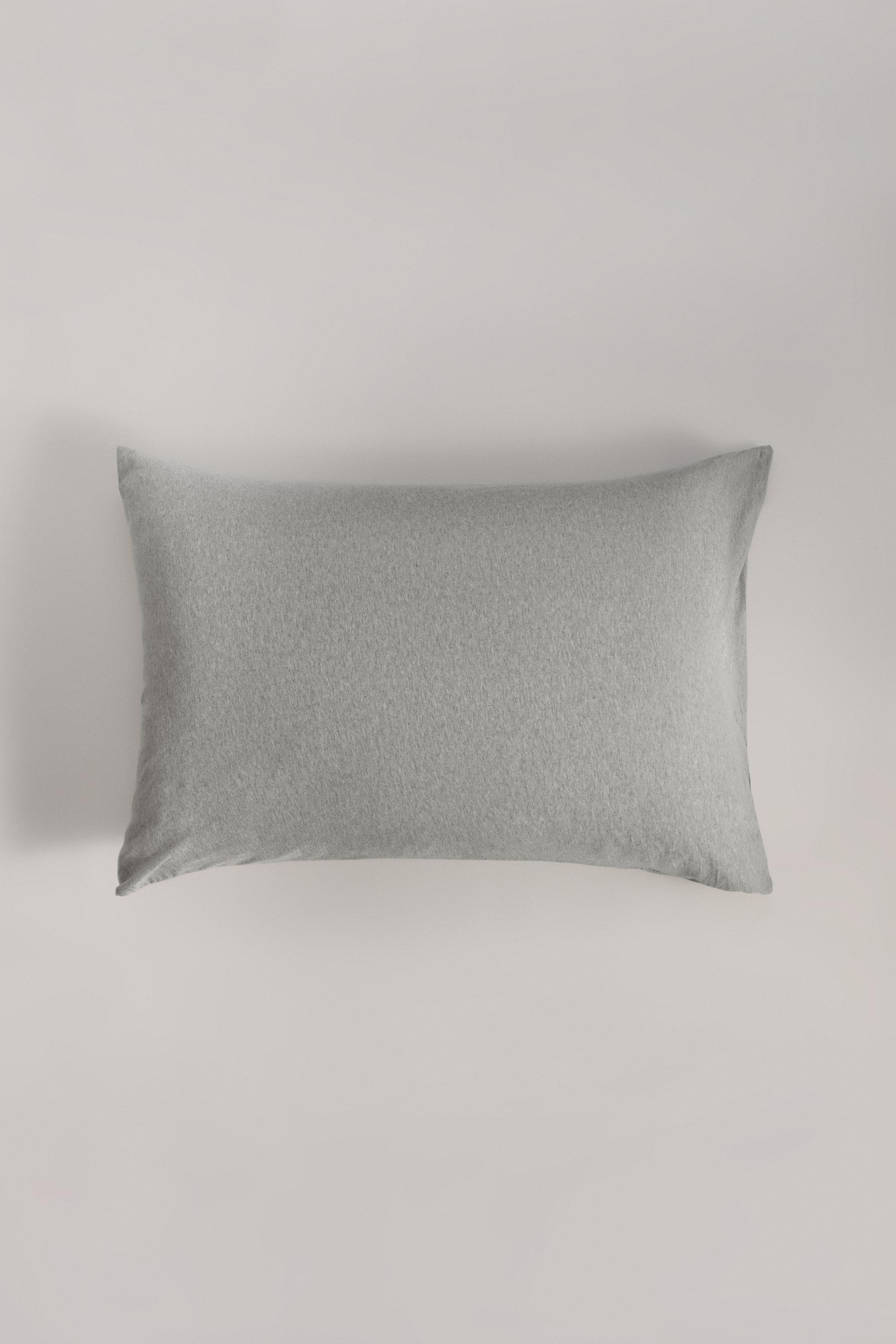 Pack 2 fundas almohadas punto algodón 50 x 75 cm