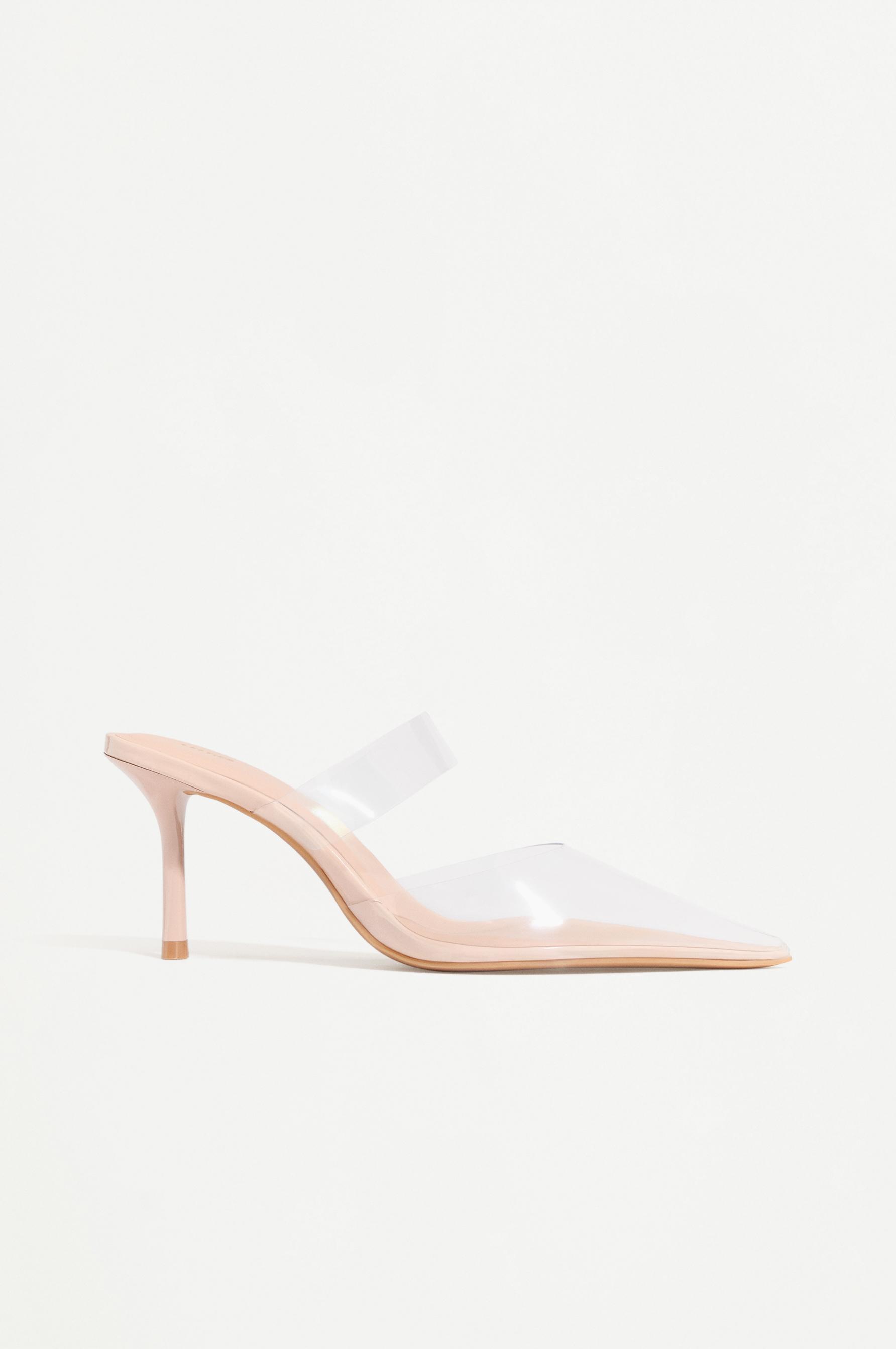 Zapato tacón vinilo