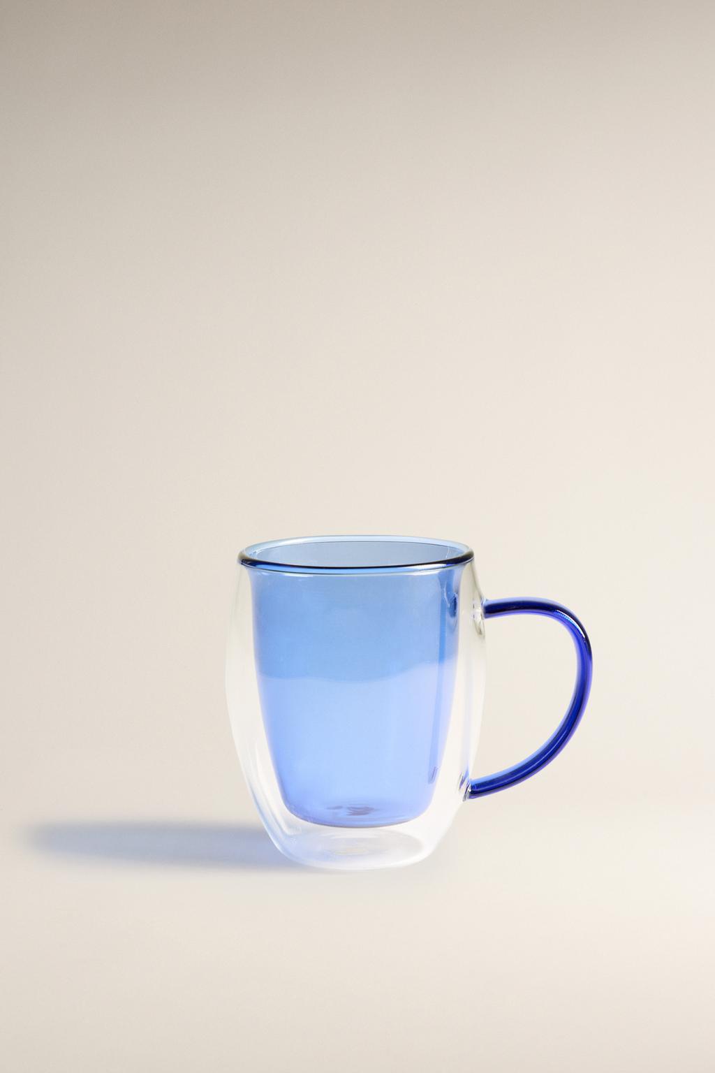Double-walled borosilicate mug – Lefties – صورة المنتج