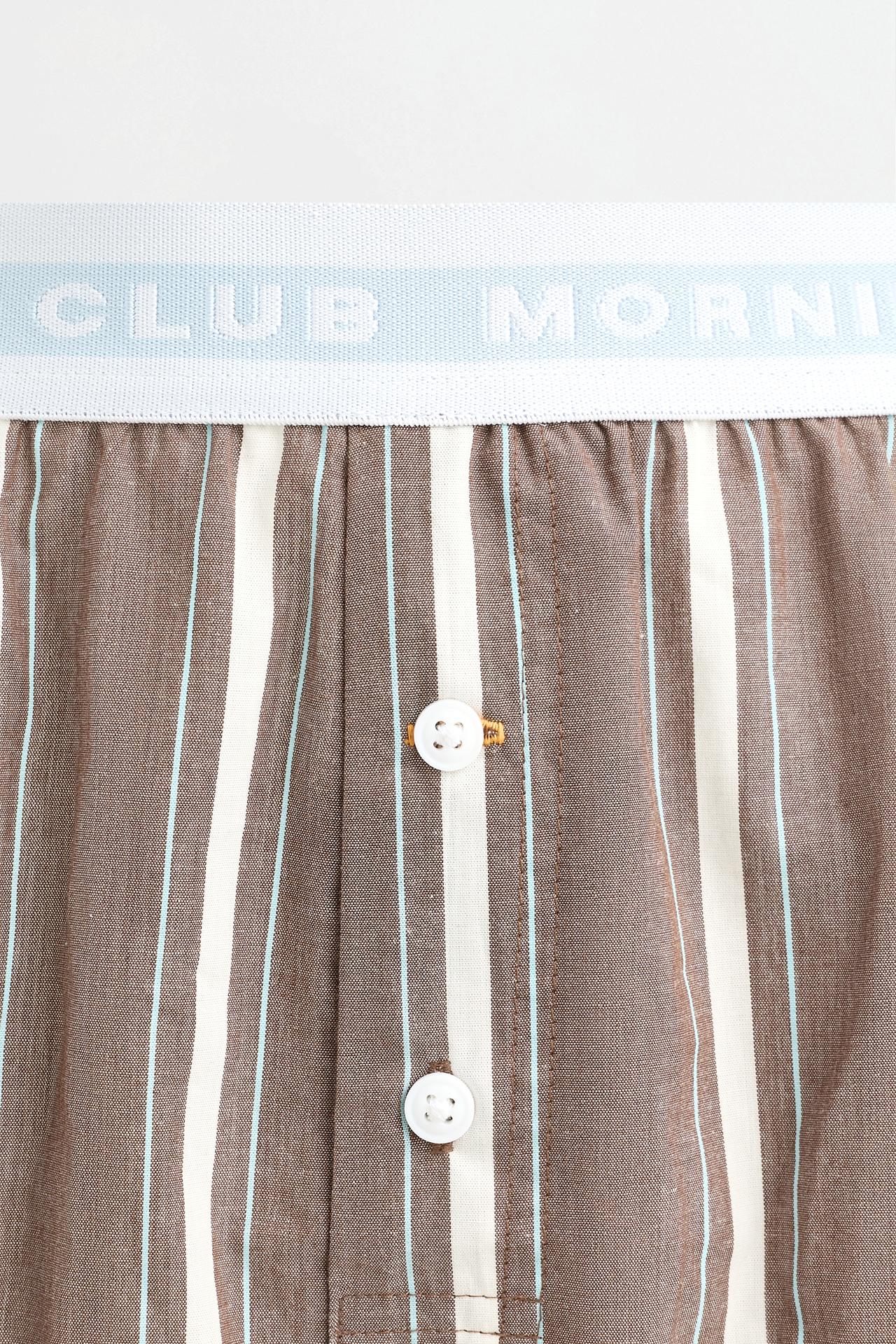 2-Pack striped boxer briefs — BROWN