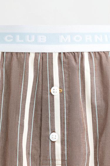 2-Pack striped boxer briefs — BROWN 9