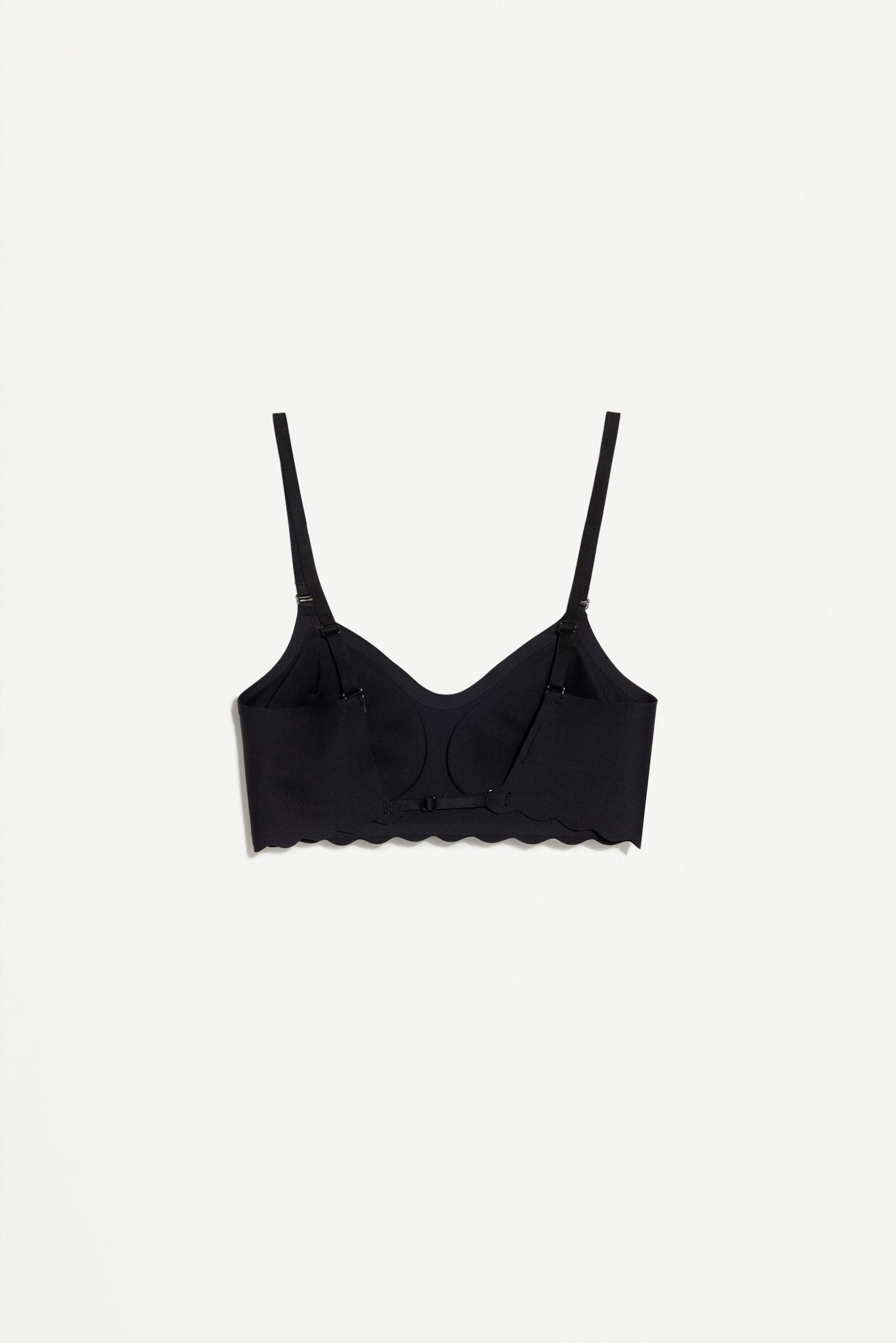 Multi-way low-back bra — BLACK