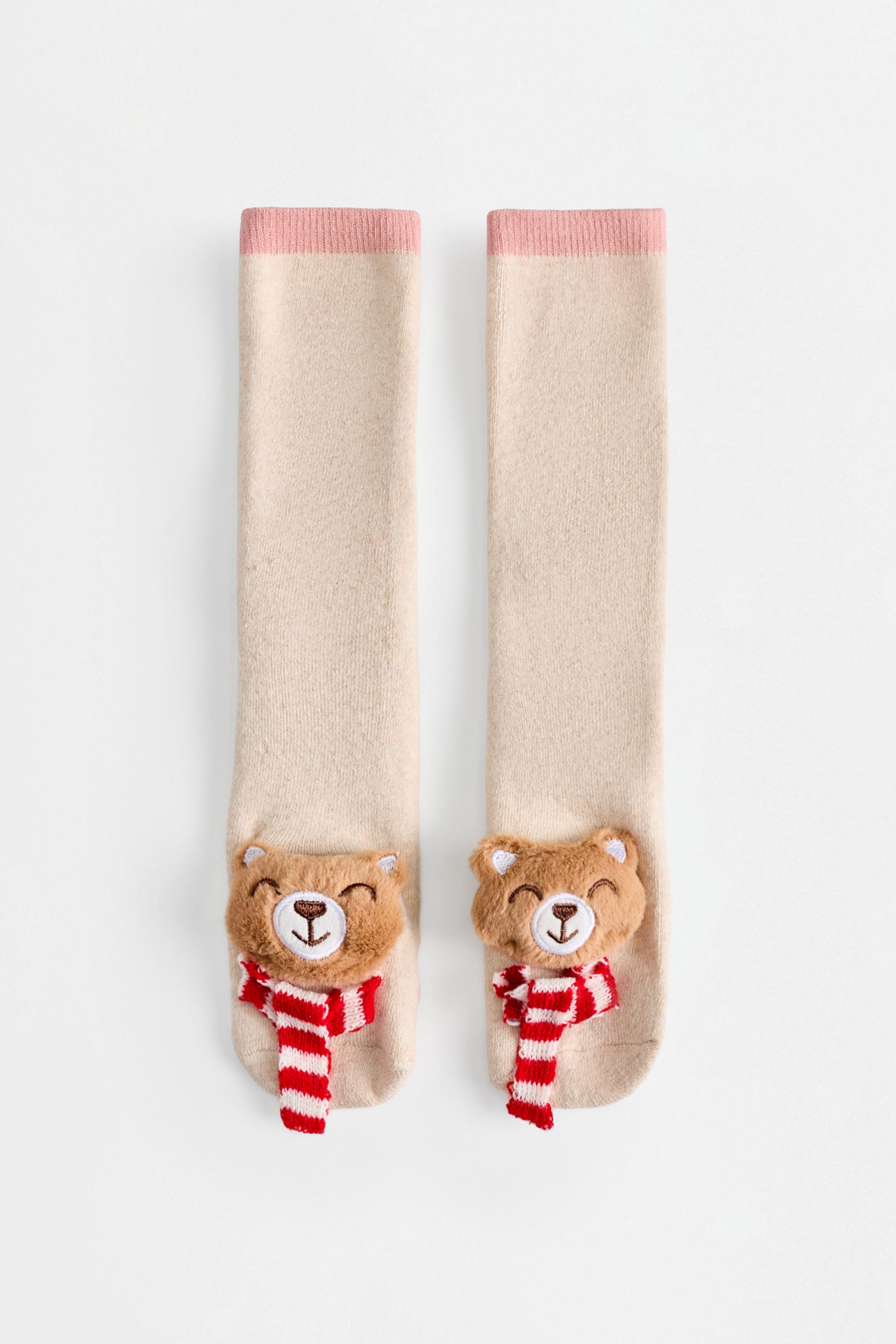 Niños | Calcetines osito 3D