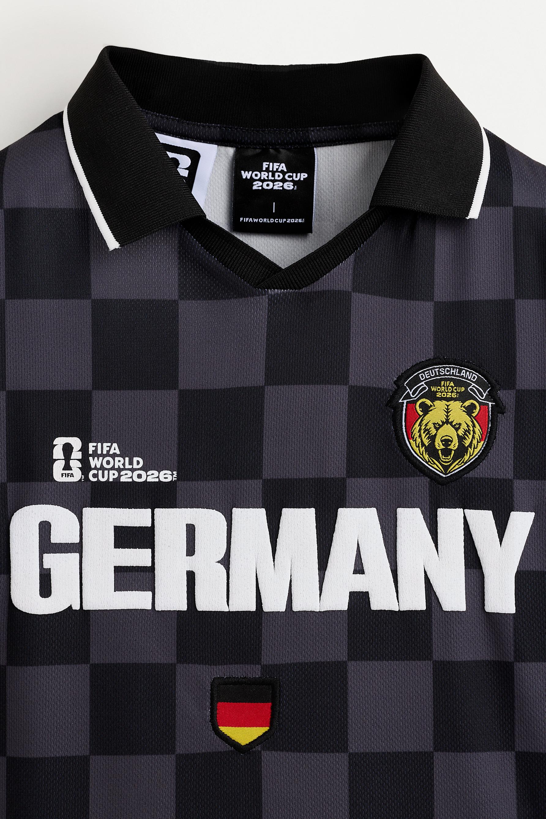 Kids | Germany FIFA World Cup 2026 Polo — BLACK