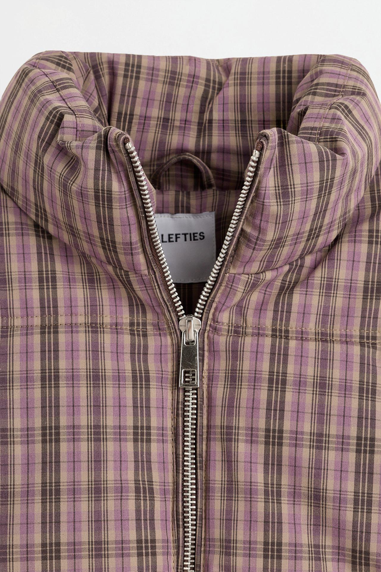 Quilted jacket — Mauve