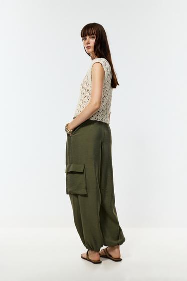 Cargo trousers — DARK KHAKI 6
