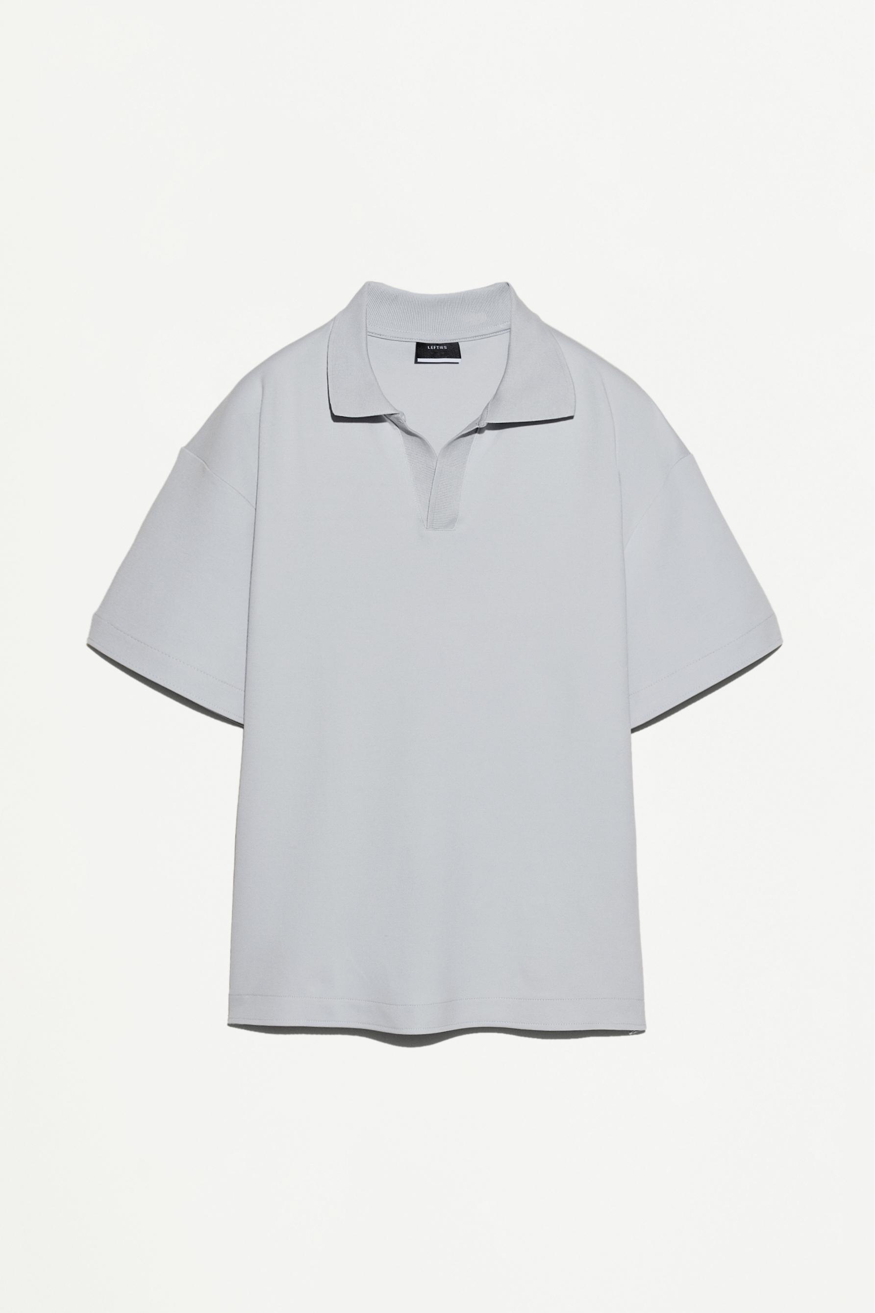 Interlock polo shirt — PALE BLUE
