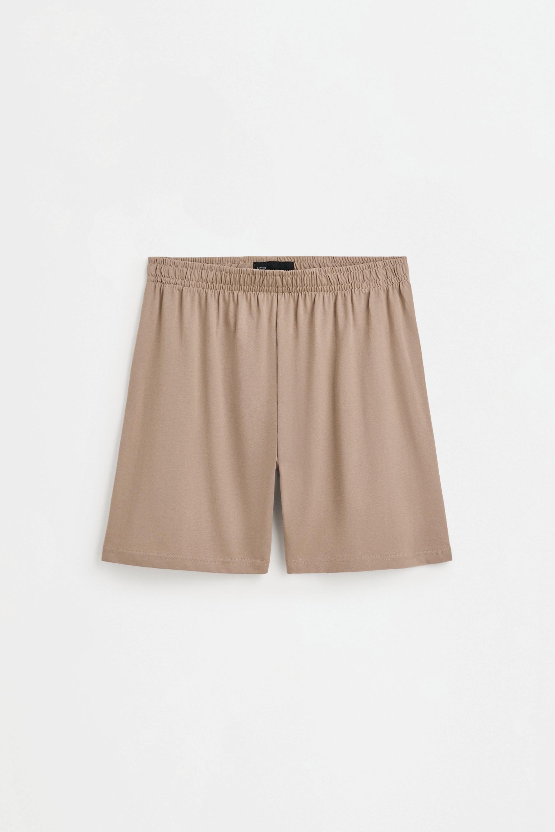 Short printed pyjamas — CAMEL