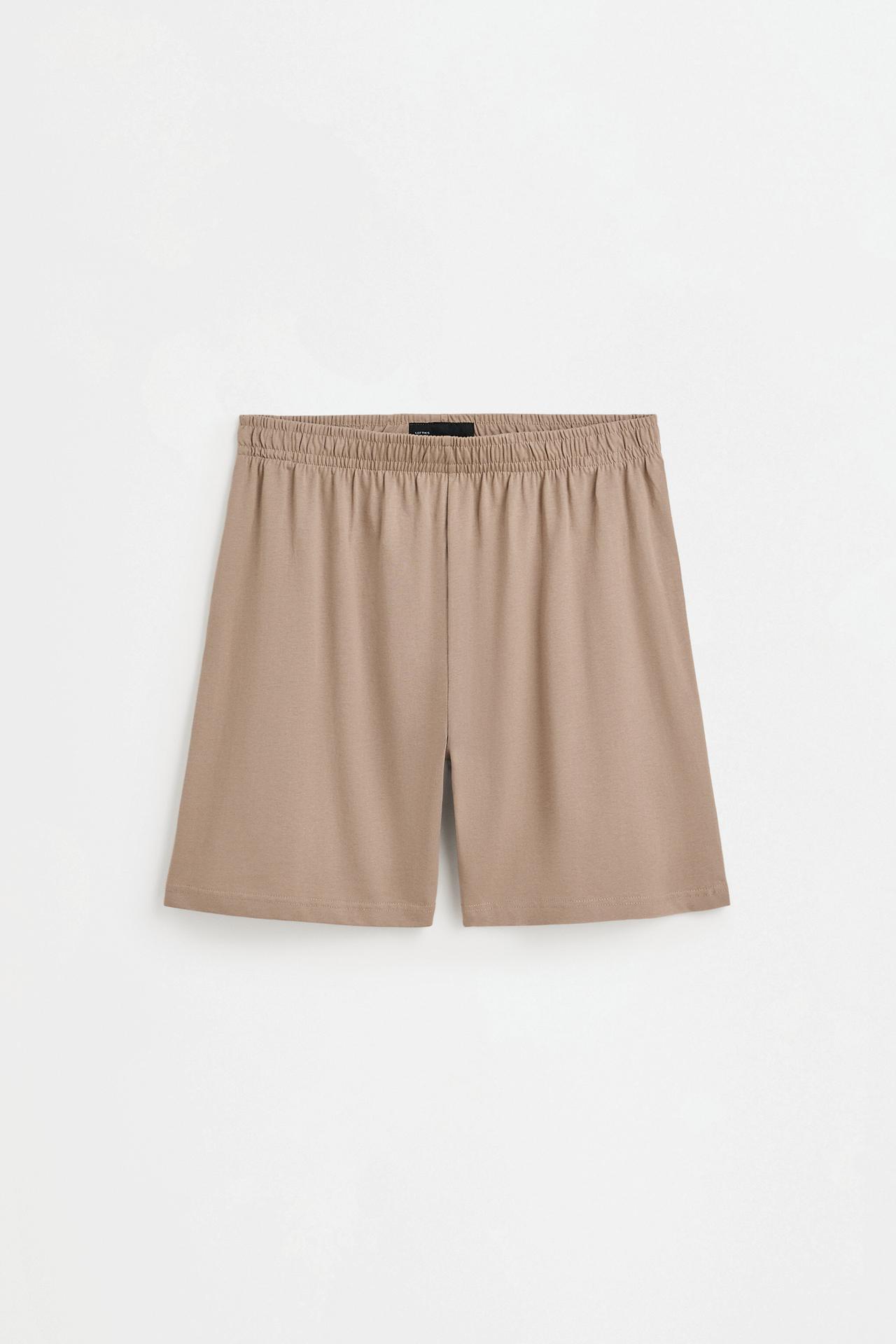 Short printed pyjamas — CAMEL