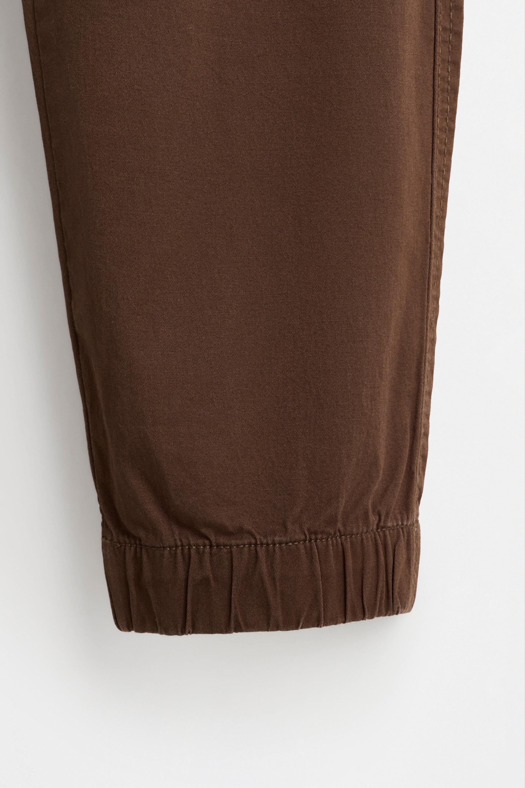 Joggers — BROWN