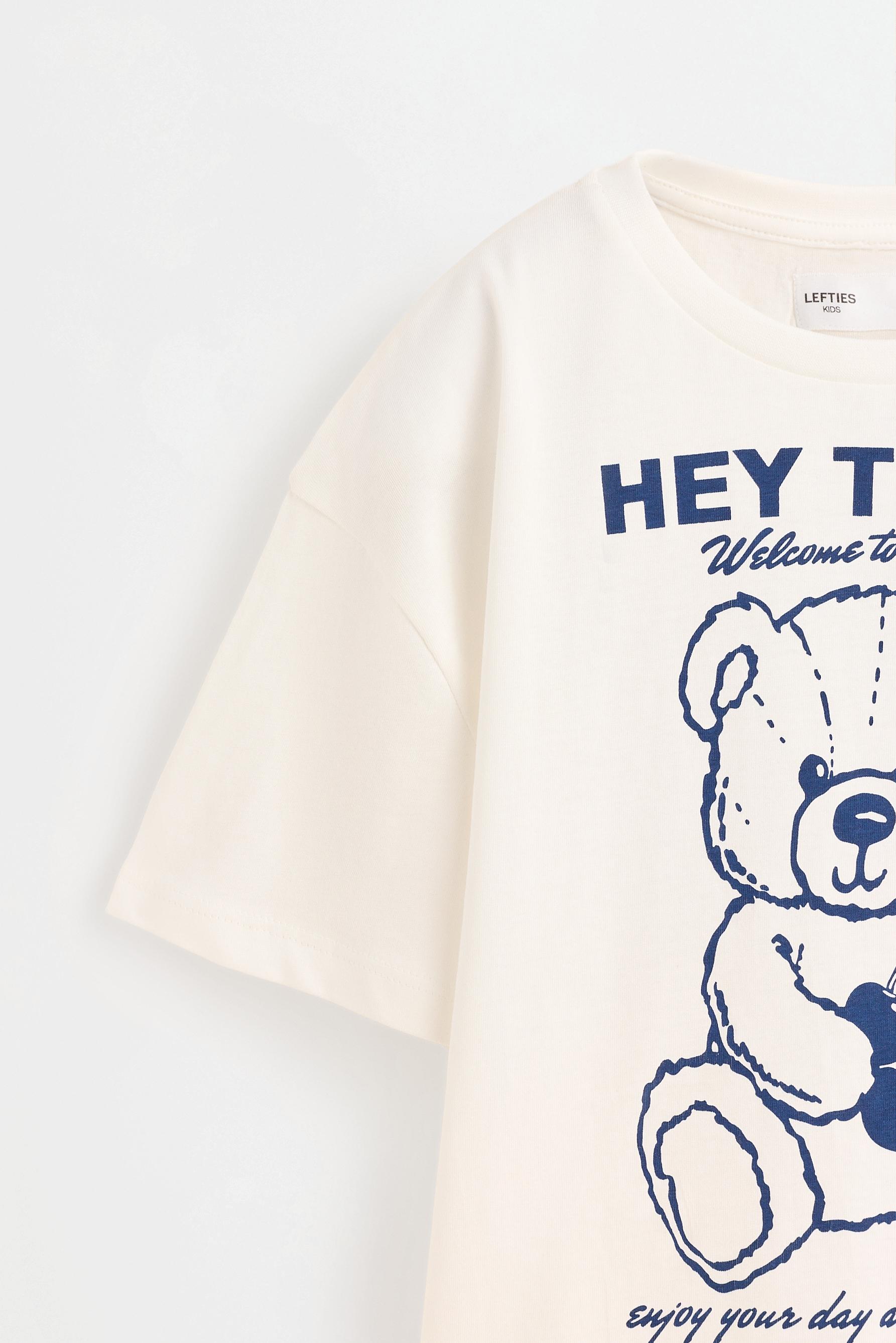 Printed T-shirt — WHITE