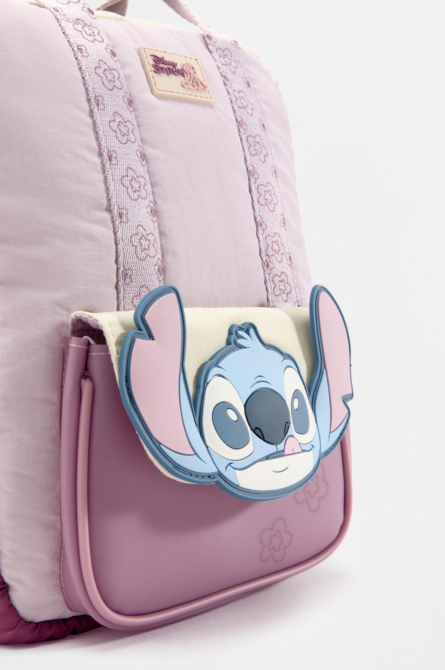 Lilo & Stitch ©Disney floral detail backpack — MAUVE