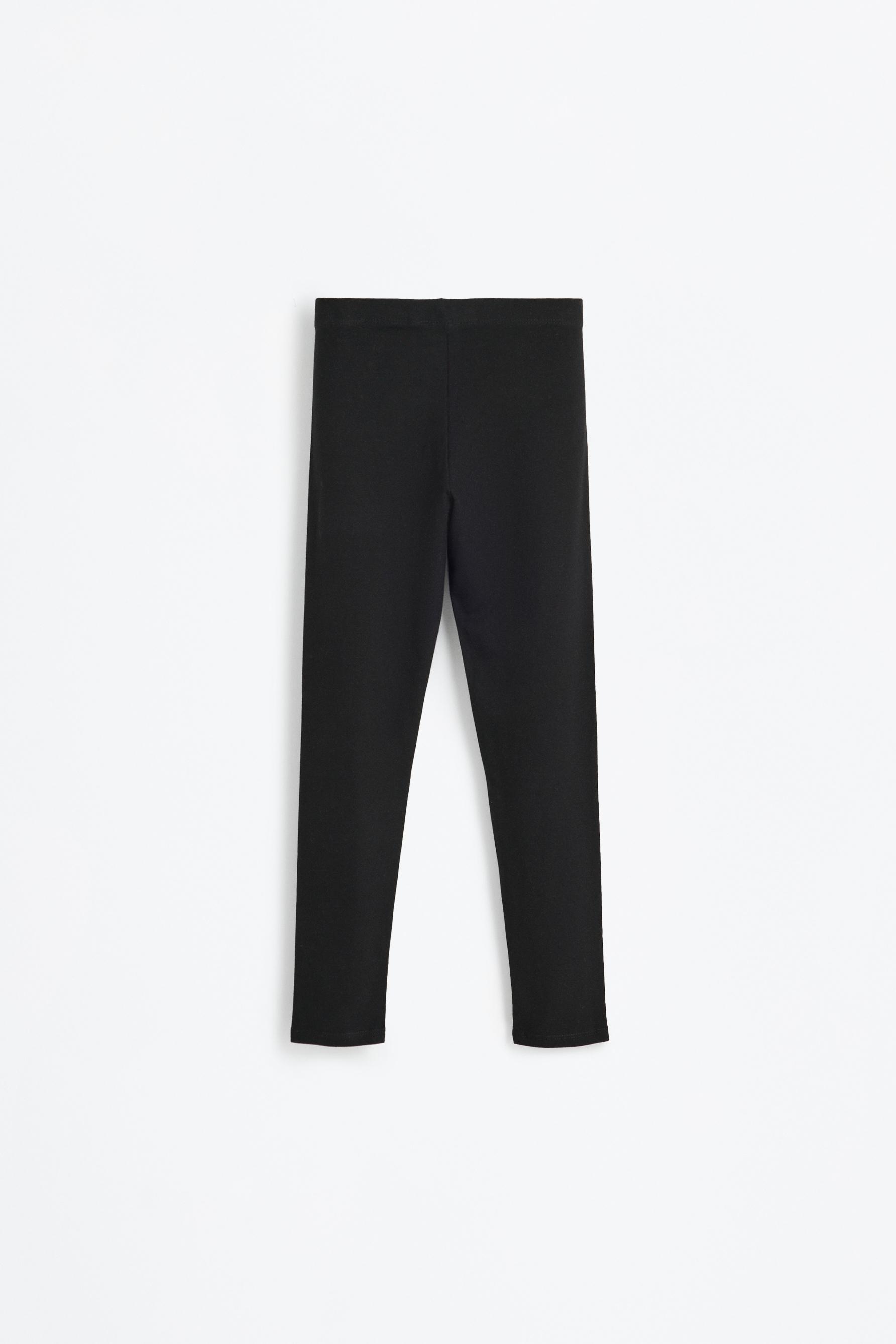 2-Pack of long leggings — BLACK