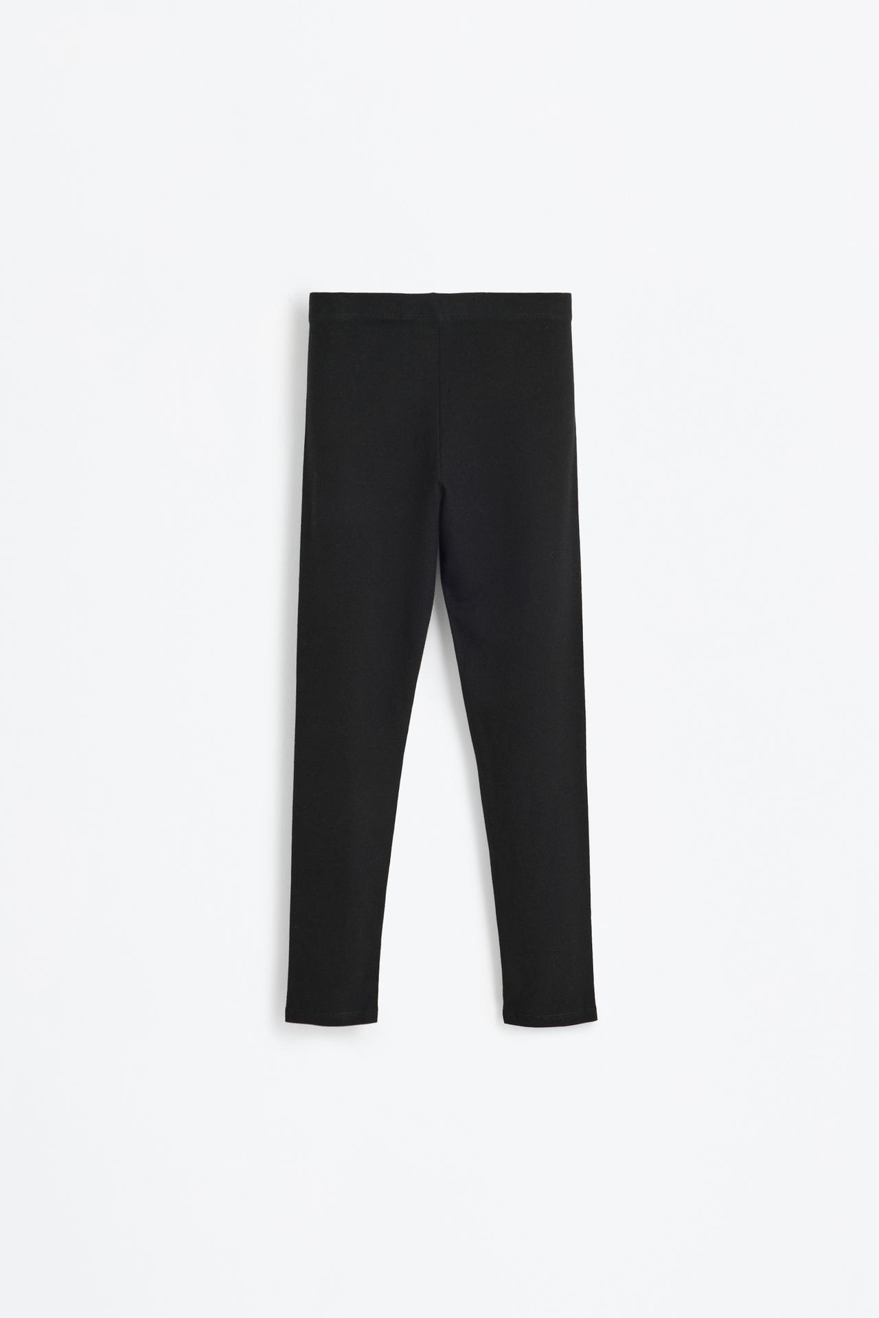 2-Pack of long leggings — BLACK