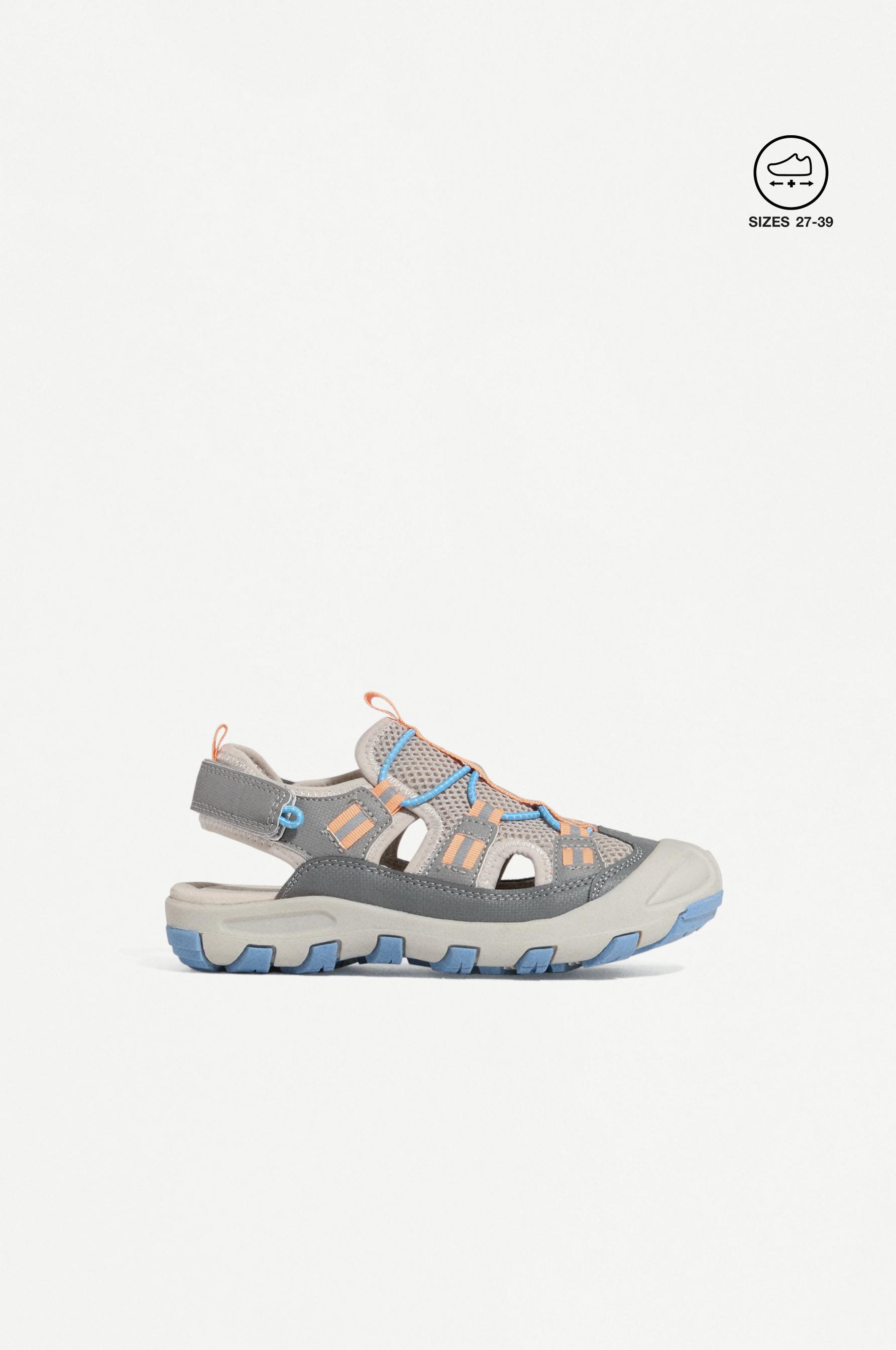 TECHNICAL SANDALS — GREY