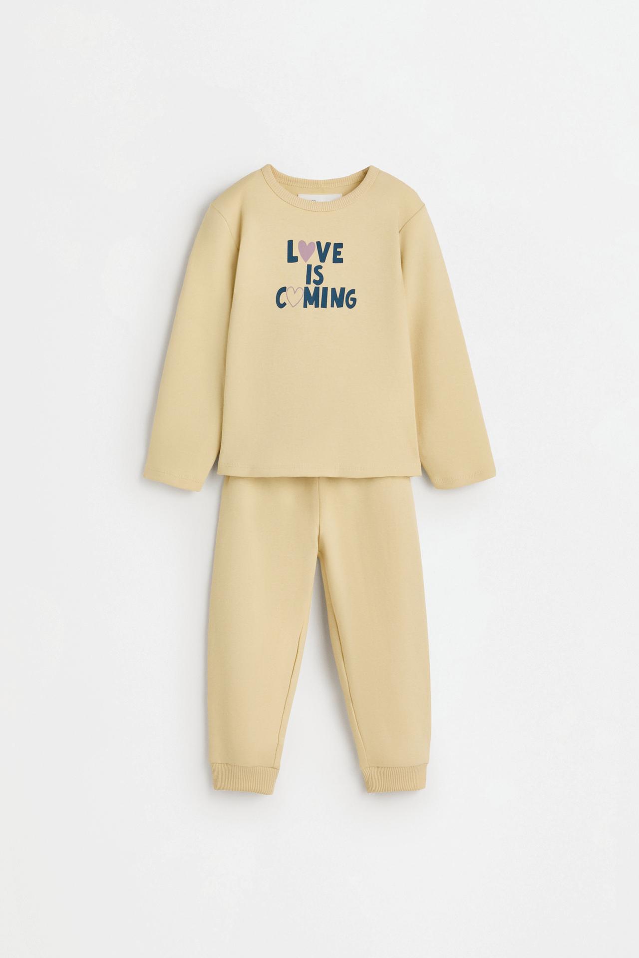 Pack of 2 printed pyjamas — PASTEL YELLOW