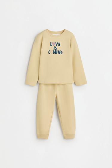 Pack of 2 printed pyjamas — PASTEL YELLOW 2