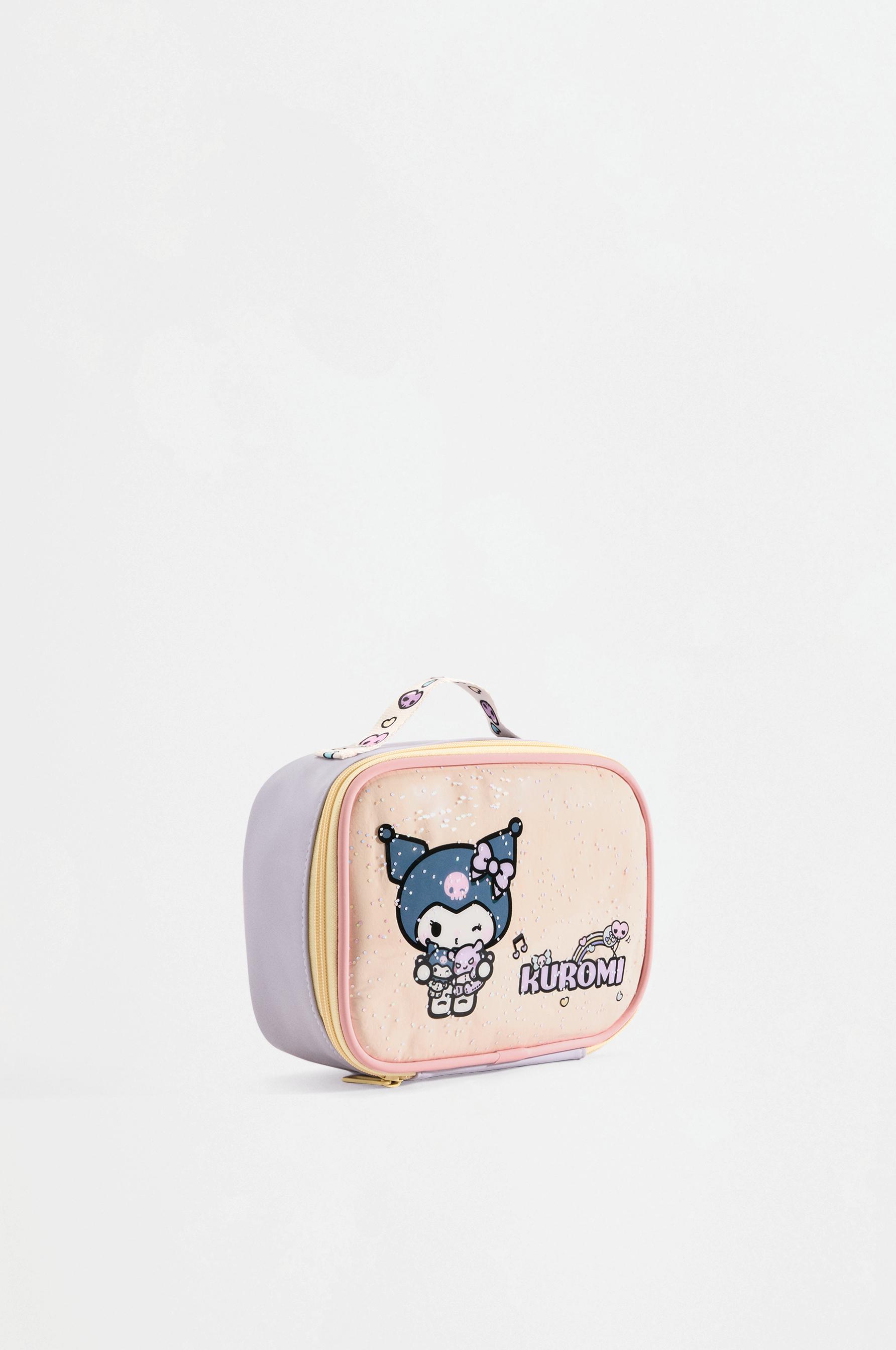Kuromi ©SANRIO multi-purpose bag — ECRU