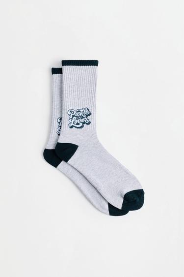 Pickle Lover Long Socks (Pack of 4) — GREEN 2