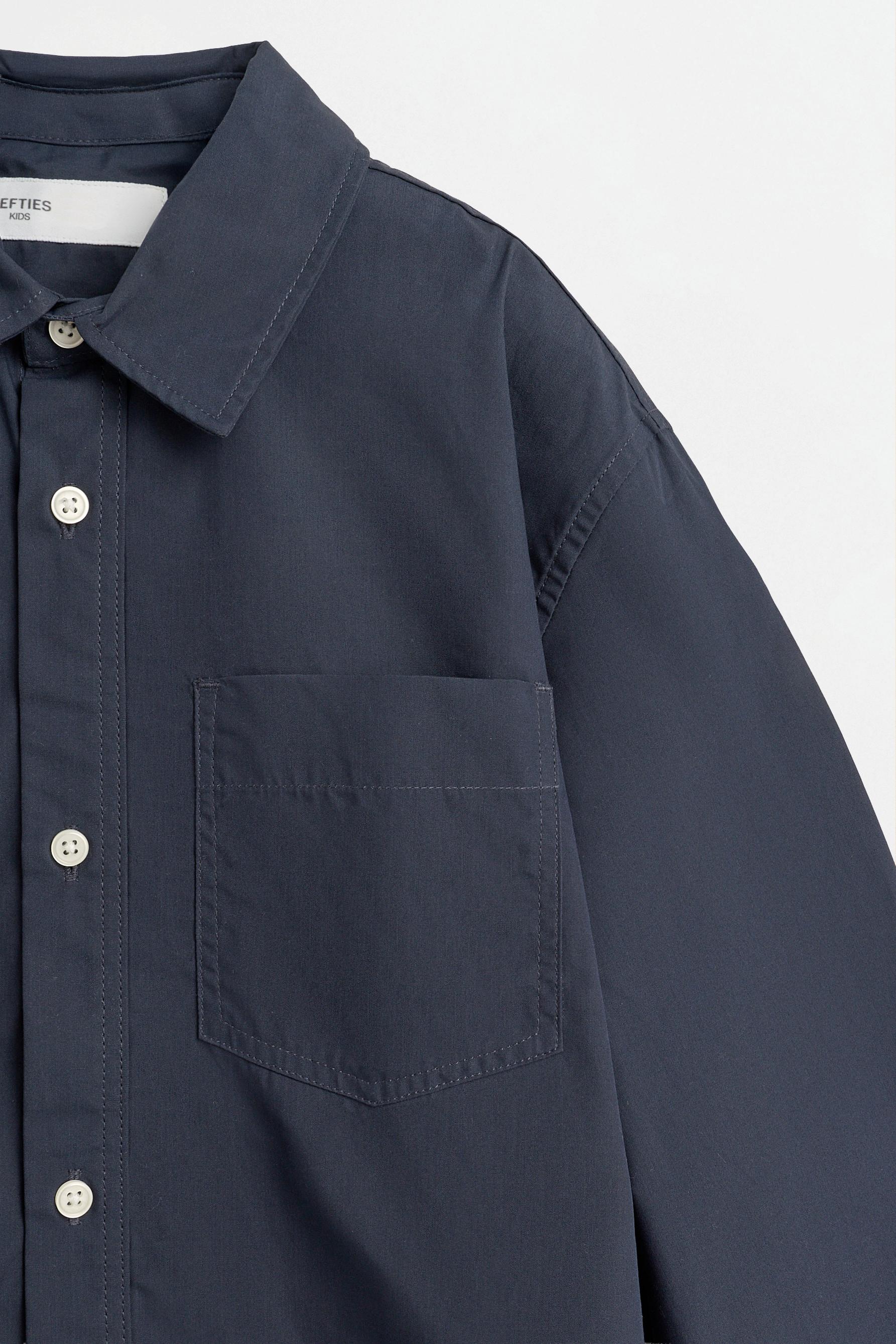Poplin shirt — NAVY