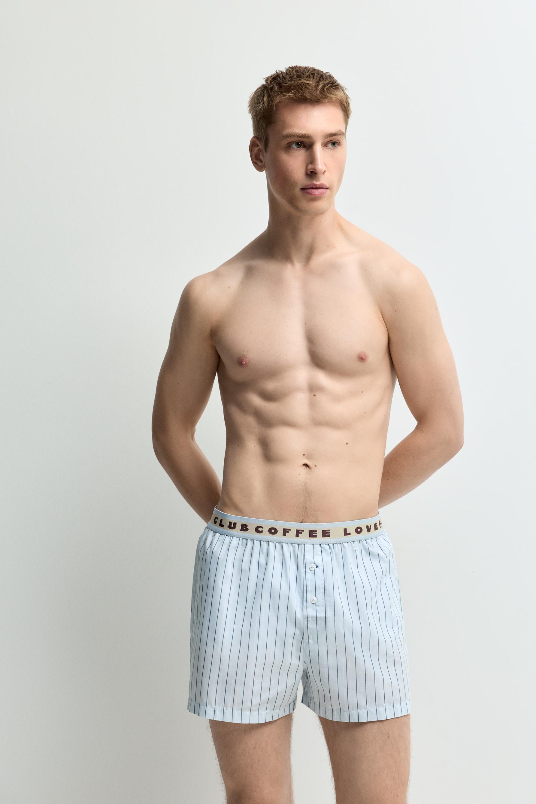 2-Pack striped boxer briefs — NAVY