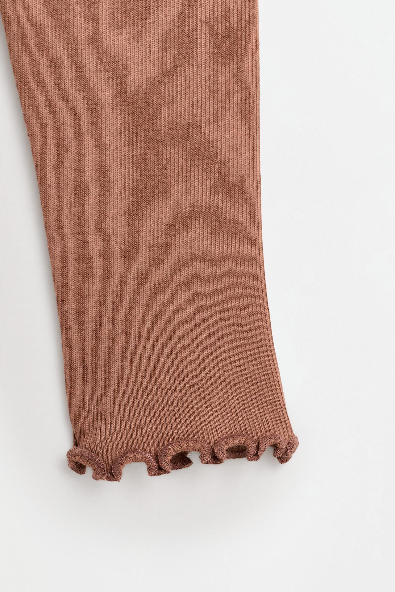4-Pack of ribbed leggings — DUSTY PINK