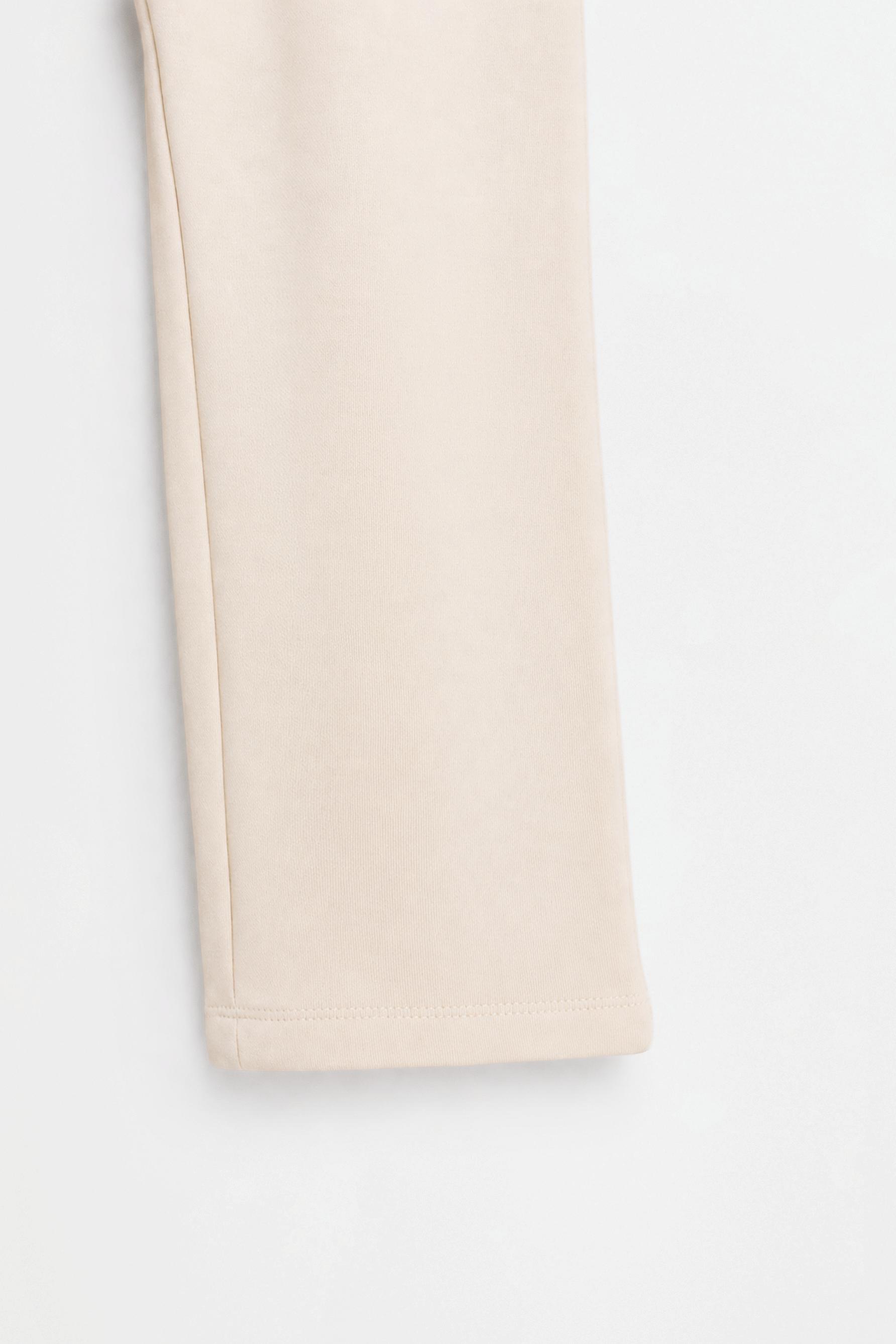Straight plush trousers — BUTTER