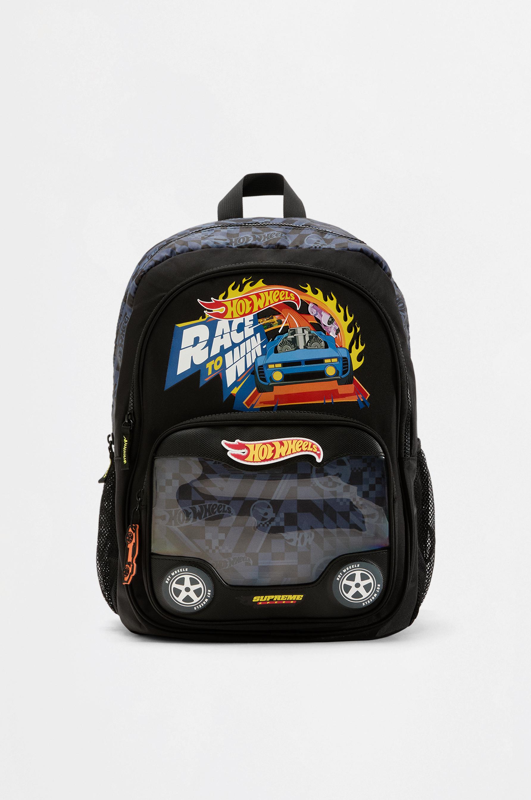Hot Wheels® Mattel backpack — BLACK