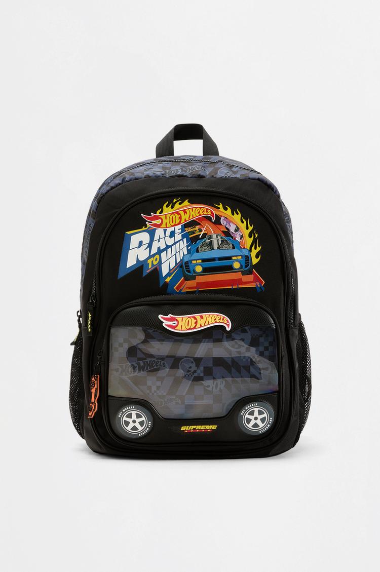 Hot Wheels® Mattel backpack — BLACK