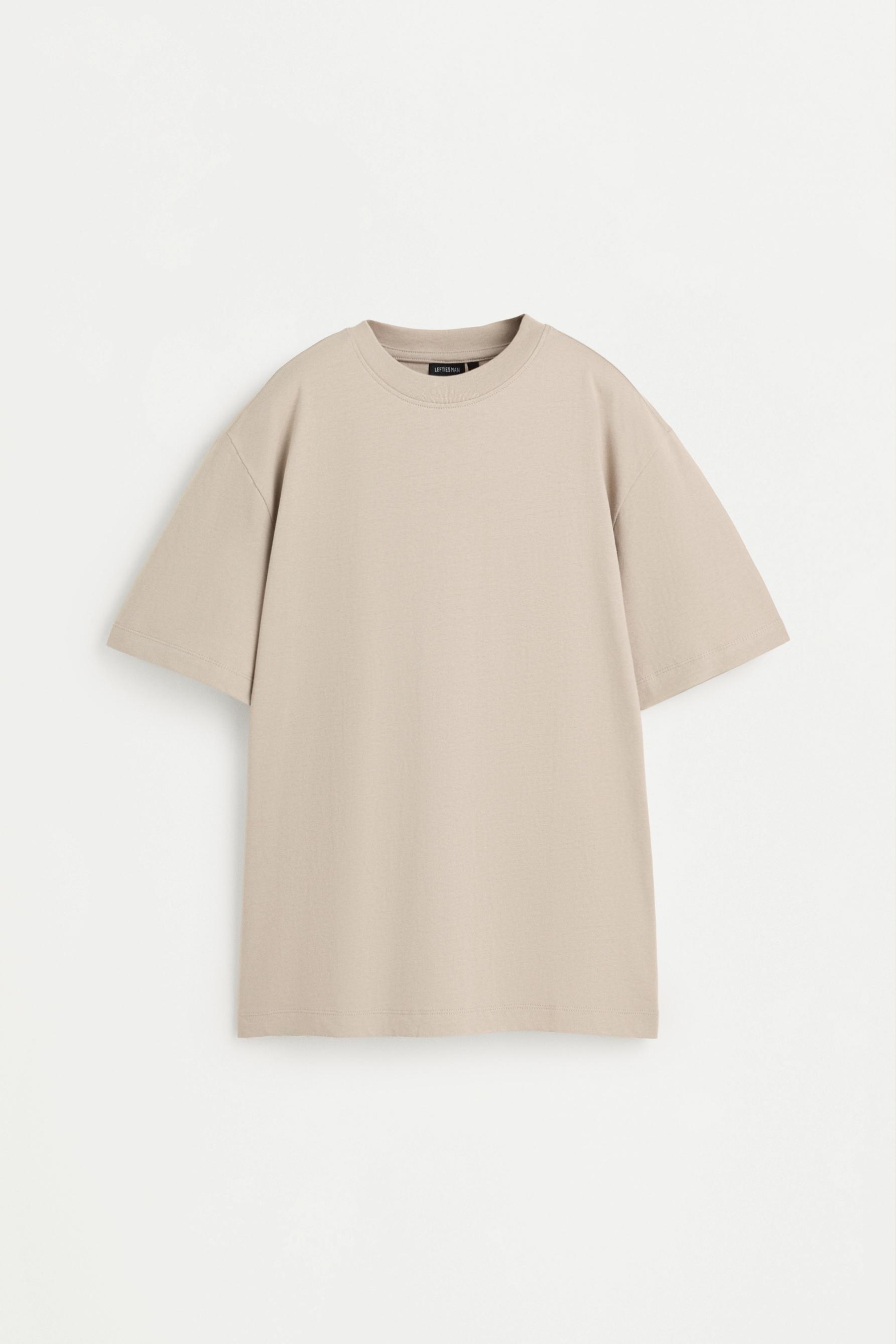 Premium relaxed fit T-shirt — SAND