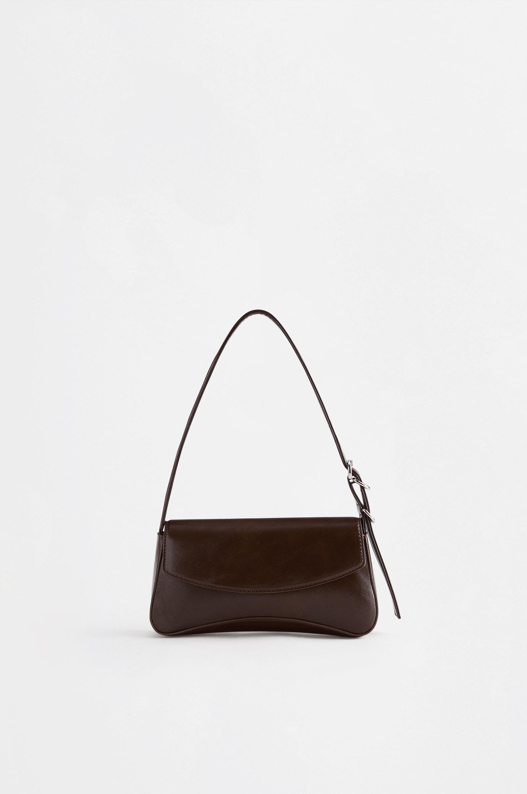 Bolso de hombro solapa