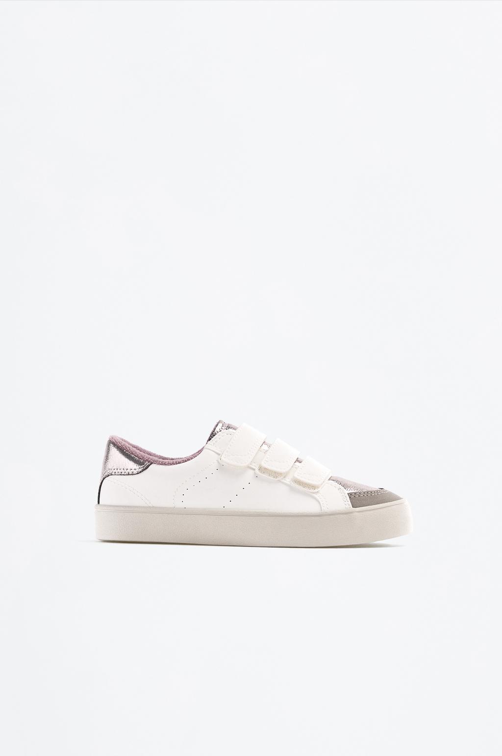 Metallic trainers
