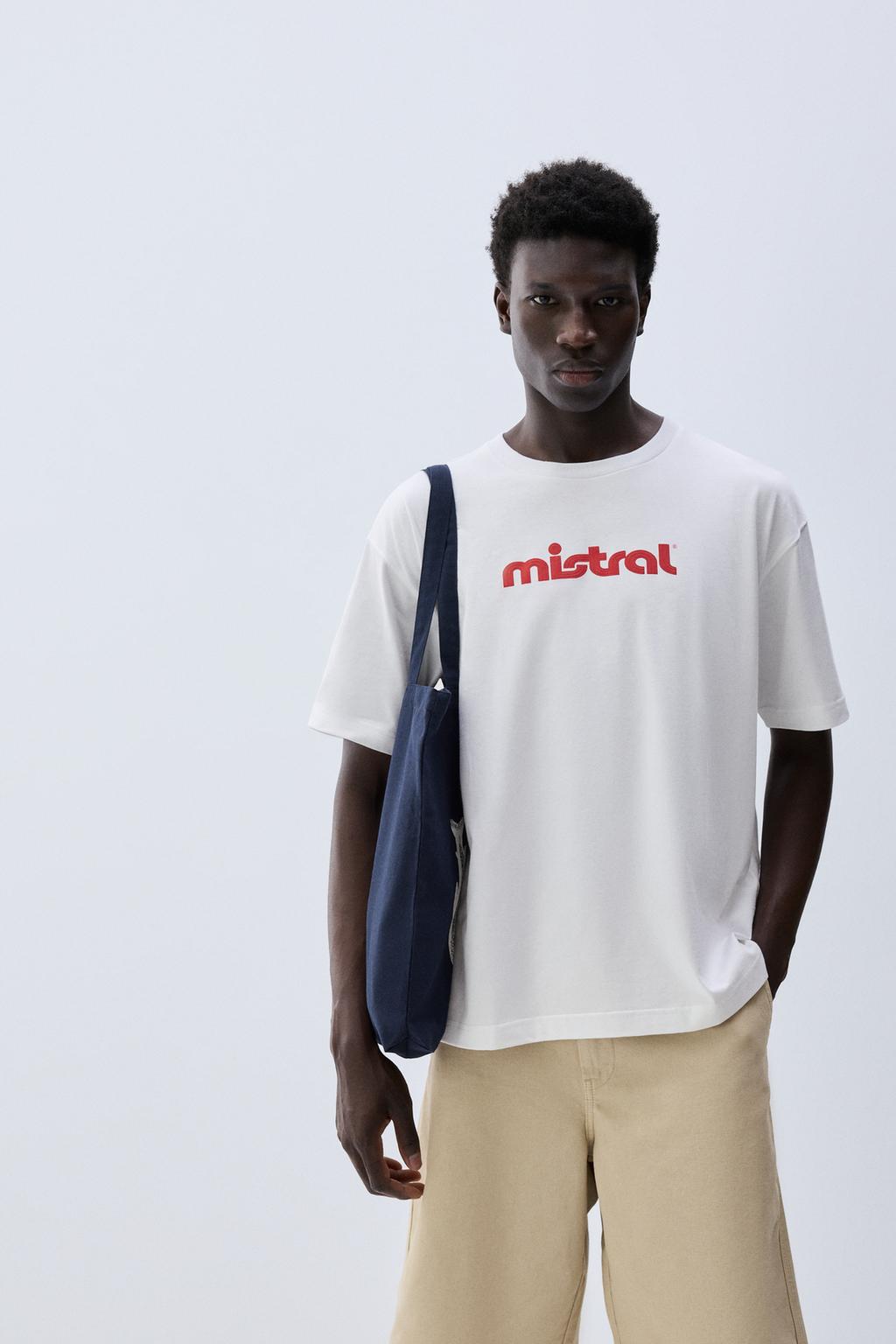 Camiseta estampada Mistral