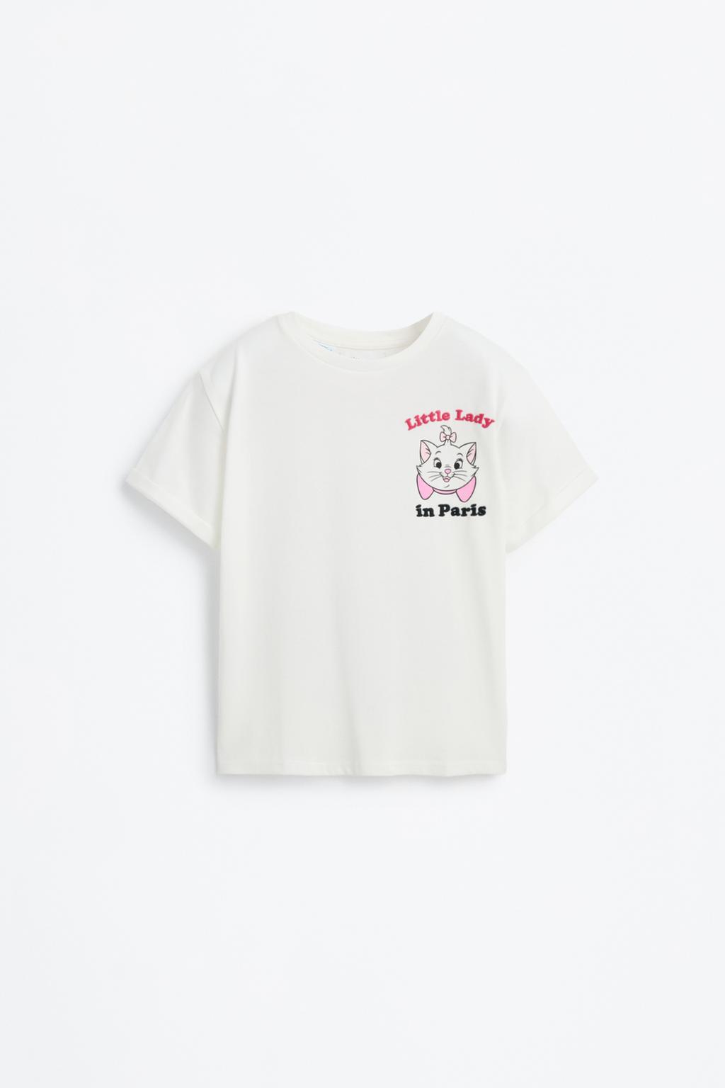 Marie ©Disney T-shirt with maxi print on the back