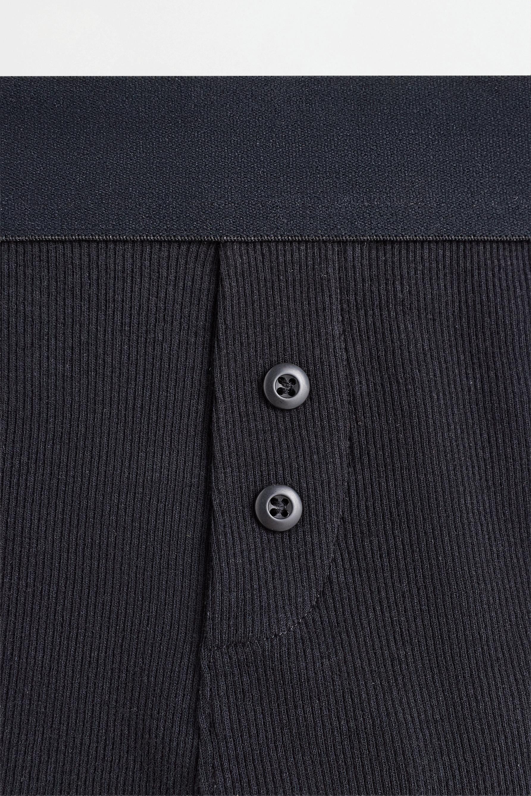 Printed boxer shorts — BLACK