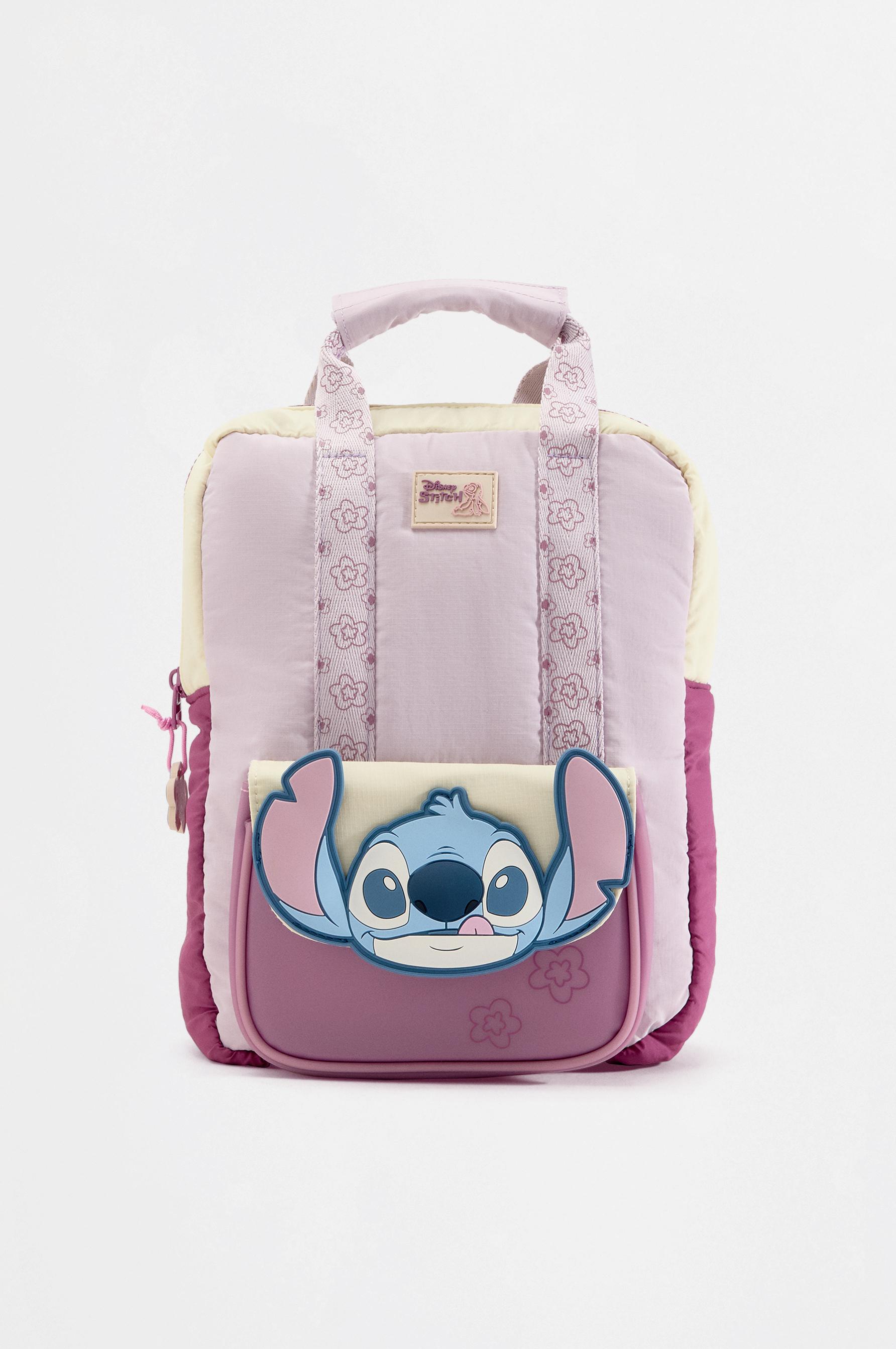 Lilo & Stitch ©Disney floral detail backpack — MAUVE