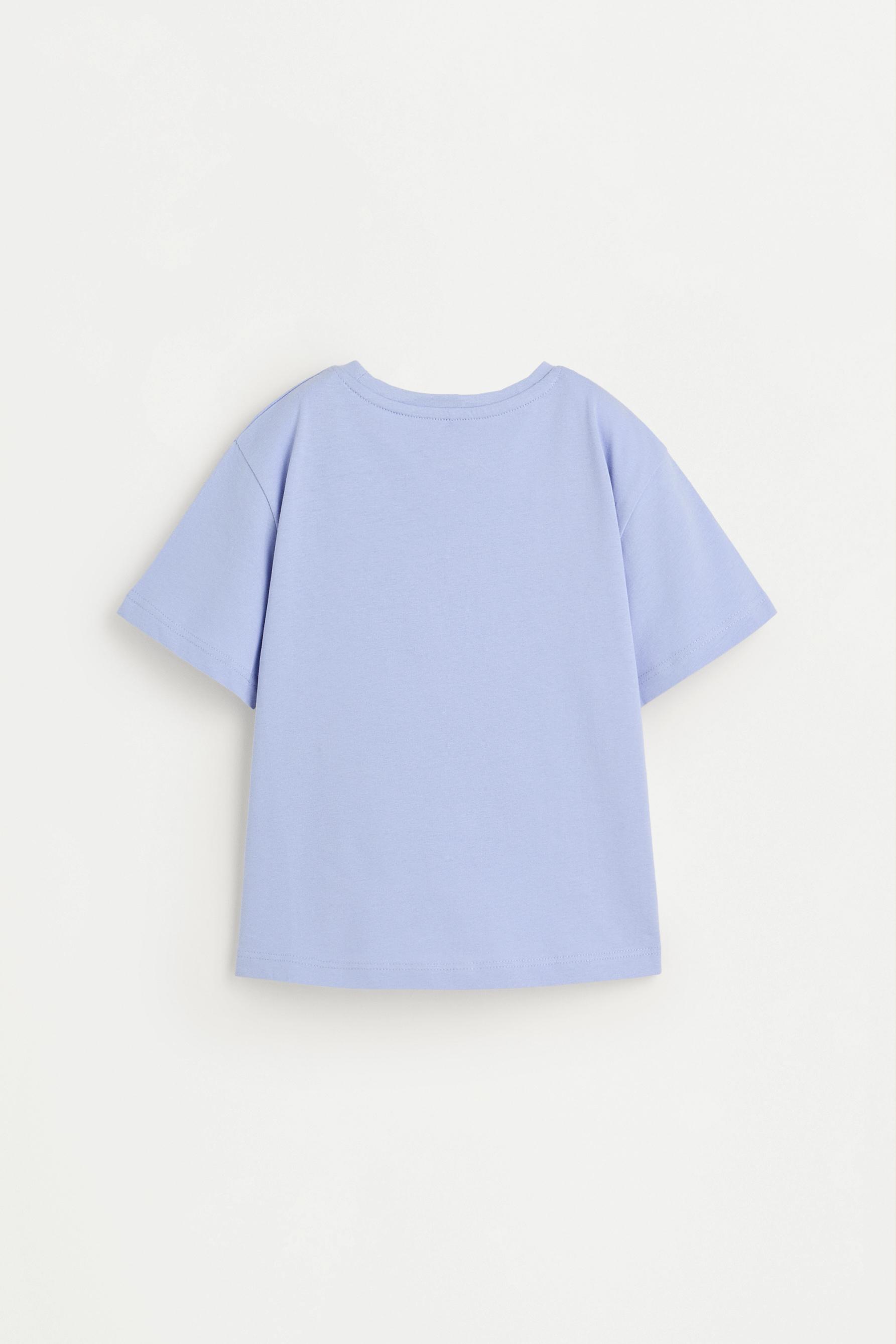 4-pack of plain T-shirts — FADED INDIGO