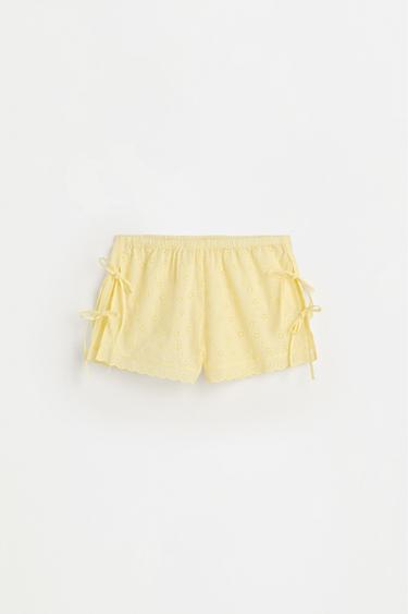 Swiss embroidery shorts — BUTTER 6