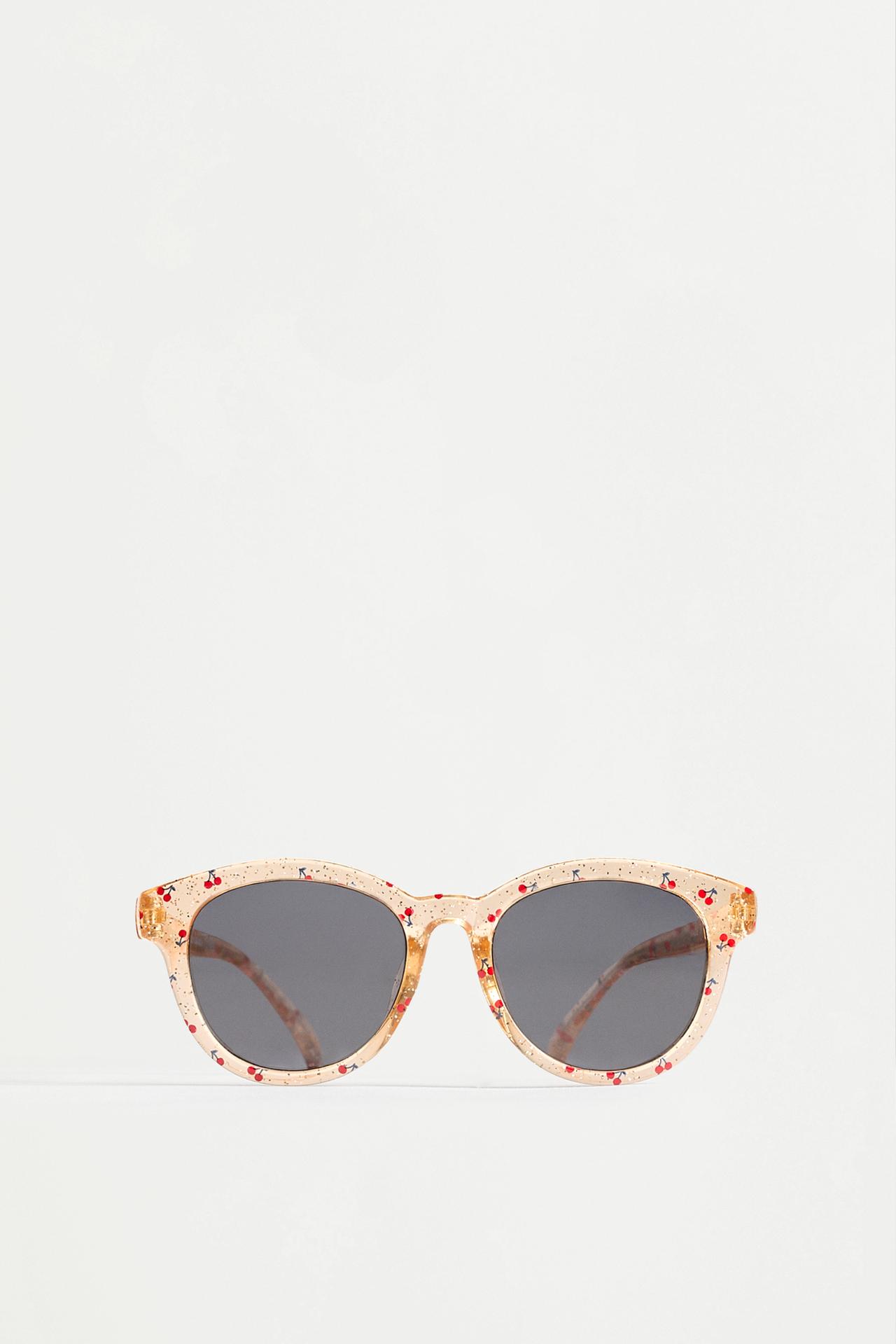 Transparent cherry glasses — SKY BLUE
