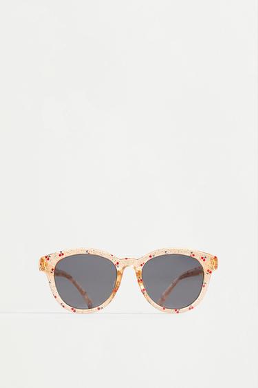 Transparent cherry glasses — SKY BLUE 1