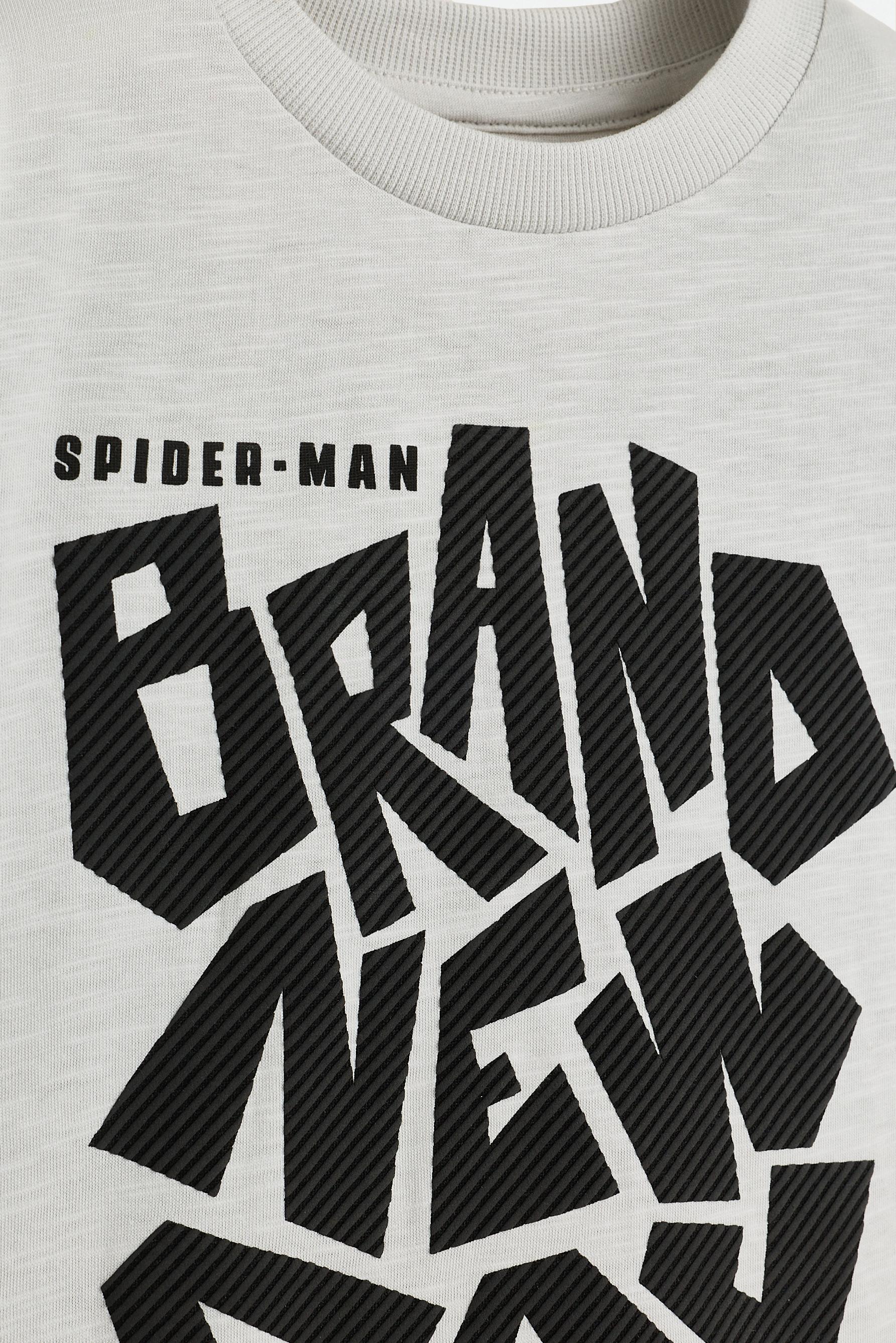Spider-Man vs. Hulk ©Marvel T-shirt — PALE GREY