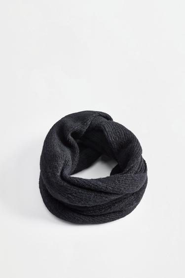 Knit snood — BLACK 2