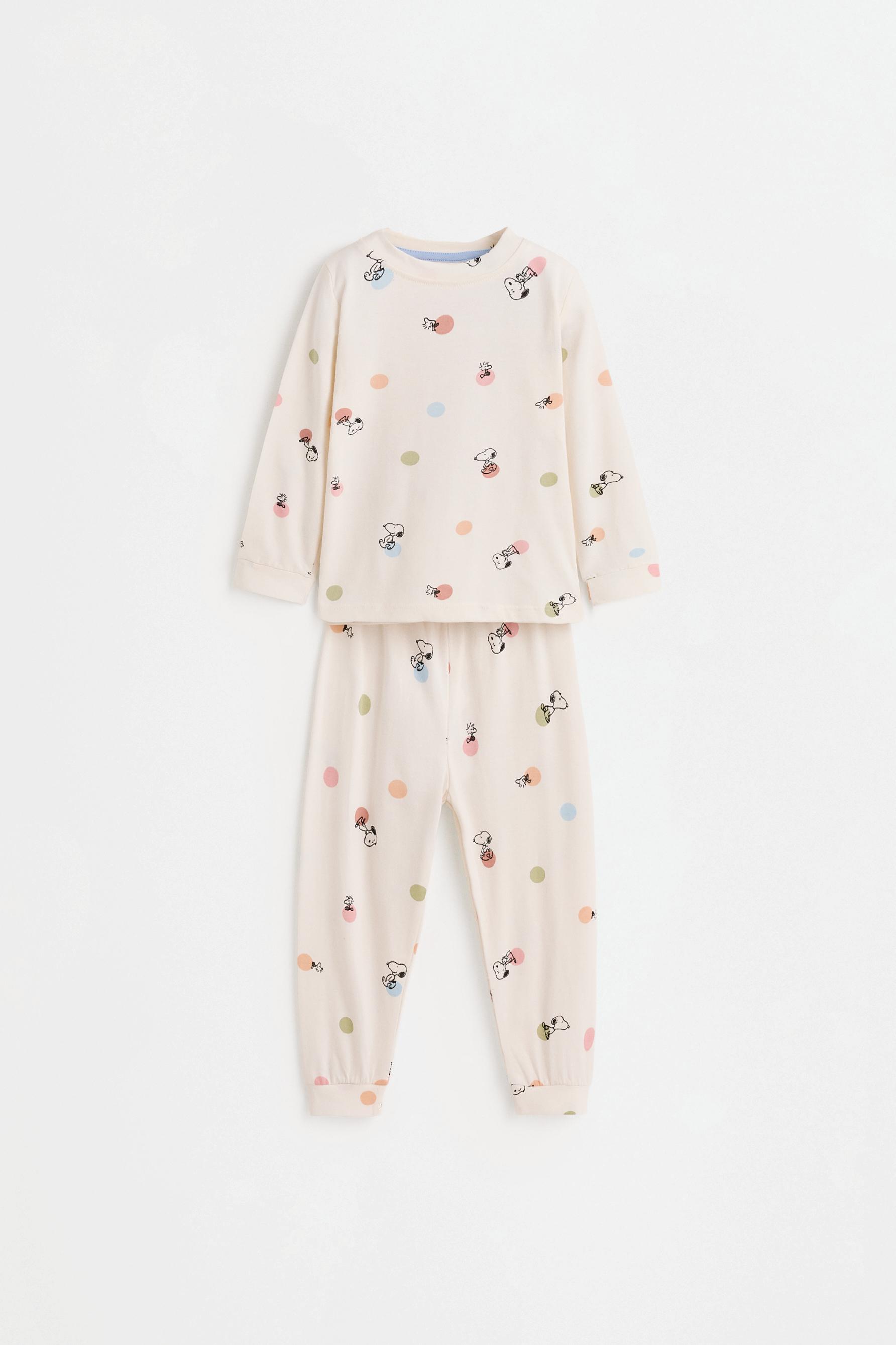 Pack of 2 Snoopy Peanuts™ pyjamas — PALE BLUE