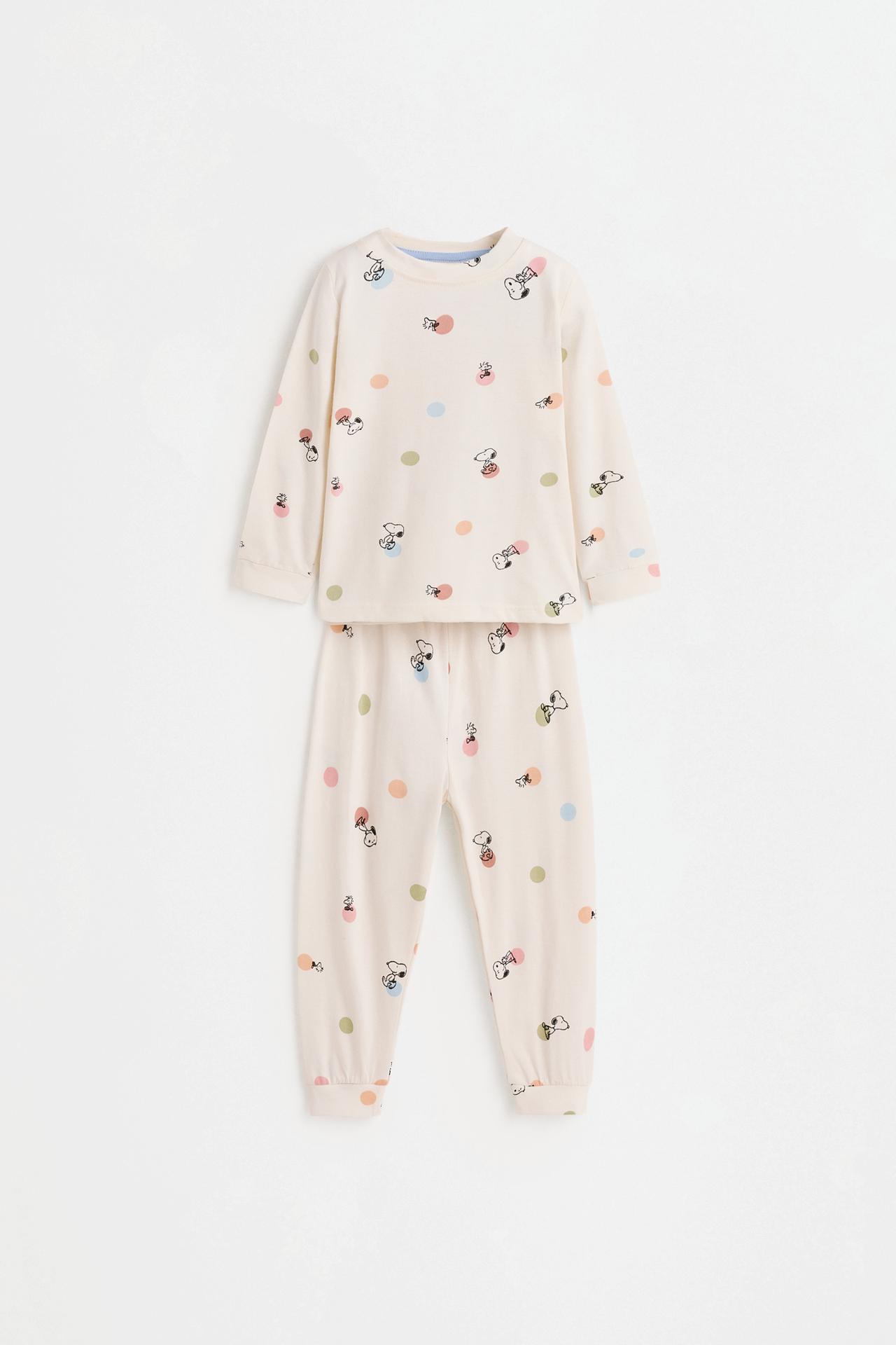 Pack of 2 Snoopy Peanuts™ pyjamas — PALE BLUE
