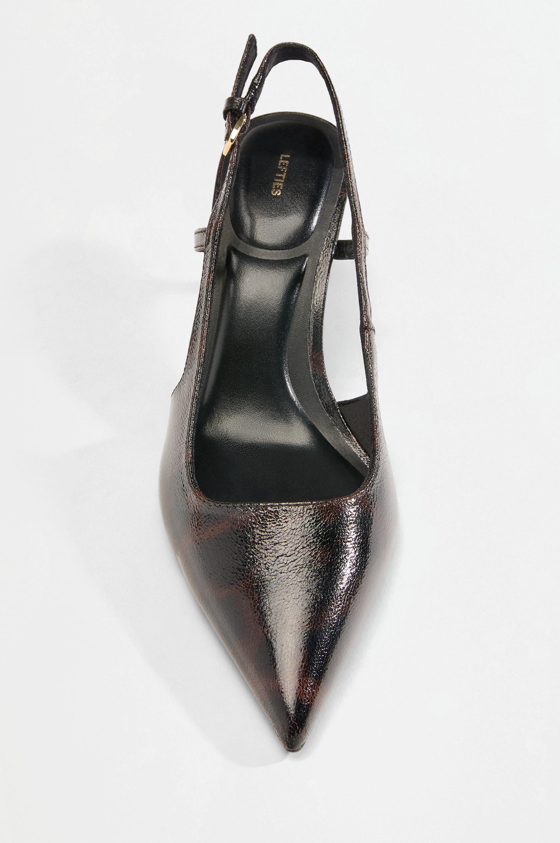 Slingback heels — LEOPARD