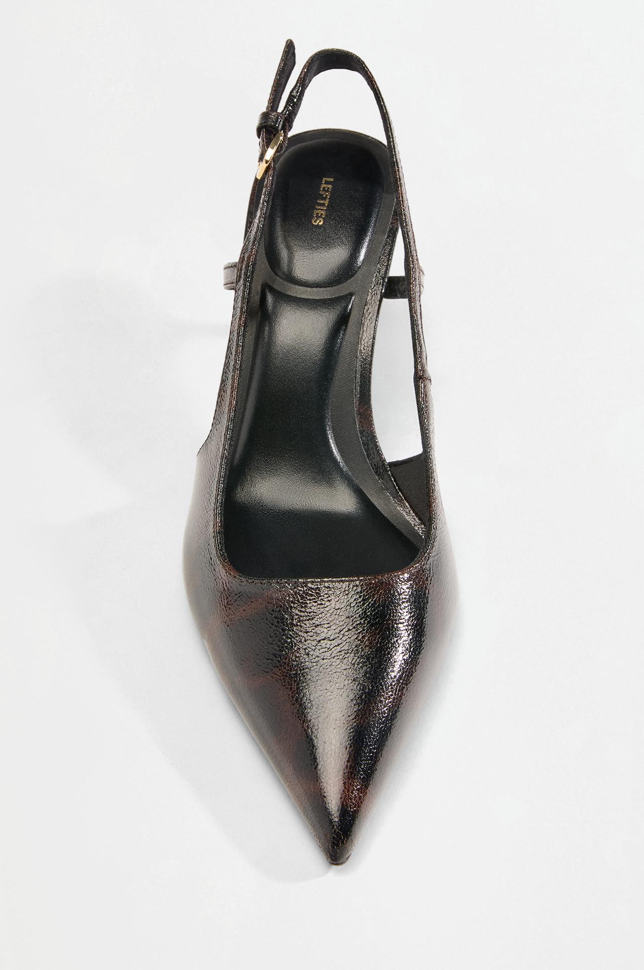 Slingback heels — LEOPARD