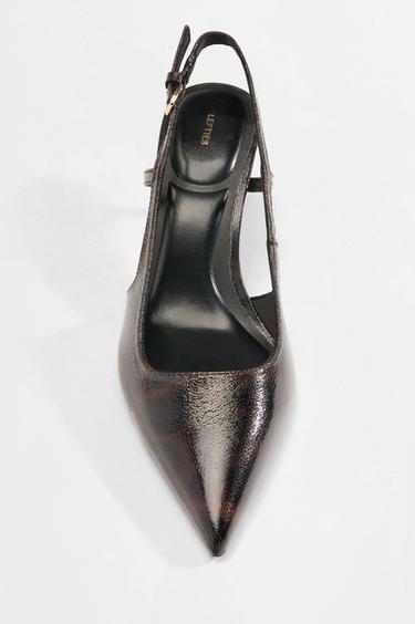 Slingback heels — LEOPARD 3