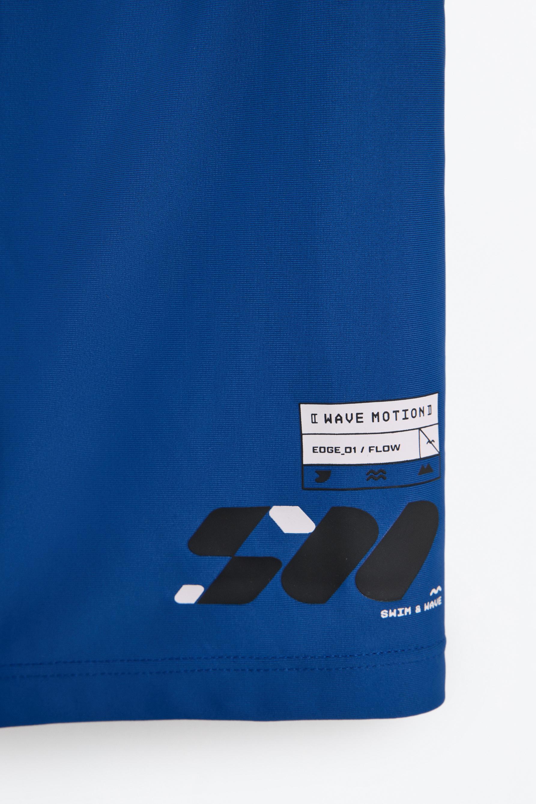 Boxer swimsuit — ROYAL BLUE